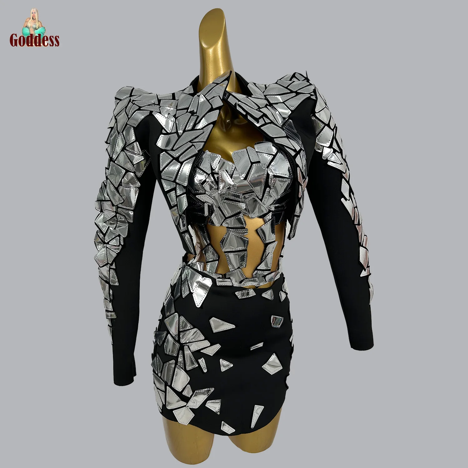 Sparkly Crop Tops Mini Skirt with Jacket 3Pieces Set Party Club Stage Performance Dress-up Wrap Hip Dress Sexy Jazz Dance Wear
Sparkly Crop Tops Mini Skirt with Jacket 3Pieces Set Party Club Stage Performance Dress-up Wrap Hip Dress Sexy Jazz Dance Wear