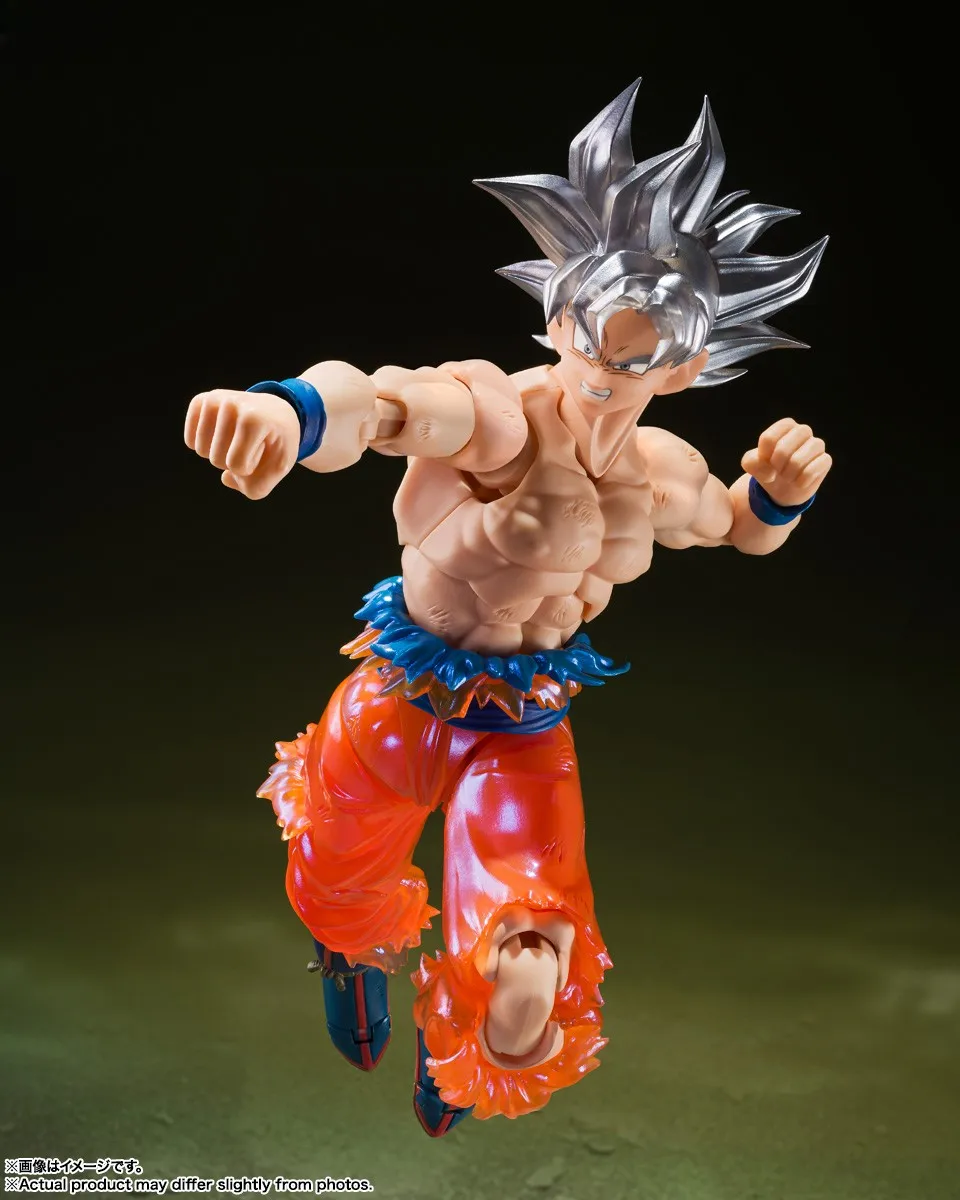 Официально лицензированная фигурка BANDAI SHFiguarts Dragon Ball Super Limits Super Surpassed Ultra Instinct Son Goku, фигурка аниме, экшн-модель
Официально лицензированная фигурка BANDAI SHFiguarts Dragon Ball Super Limits Super Surpassed Ultra Instinct Son Goku, фигурка аниме, экшн-модель