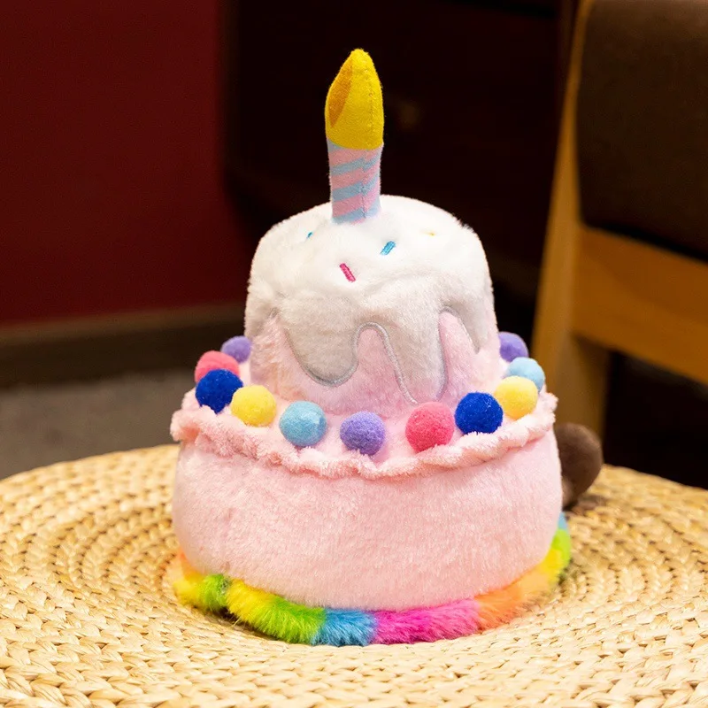 Multipet Plush Musical Birthday Cake Dog Toy Kawaii Cartoon Hot Cake Plush Doll High Quality Soft Stuffed Fruit Strawberry Weddi
Multipet Plush Musical Birthday Cake Dog Toy Kawaii Cartoon Hot Cake Plush Doll High Quality Soft Stuffed Fruit Strawberry Weddi
