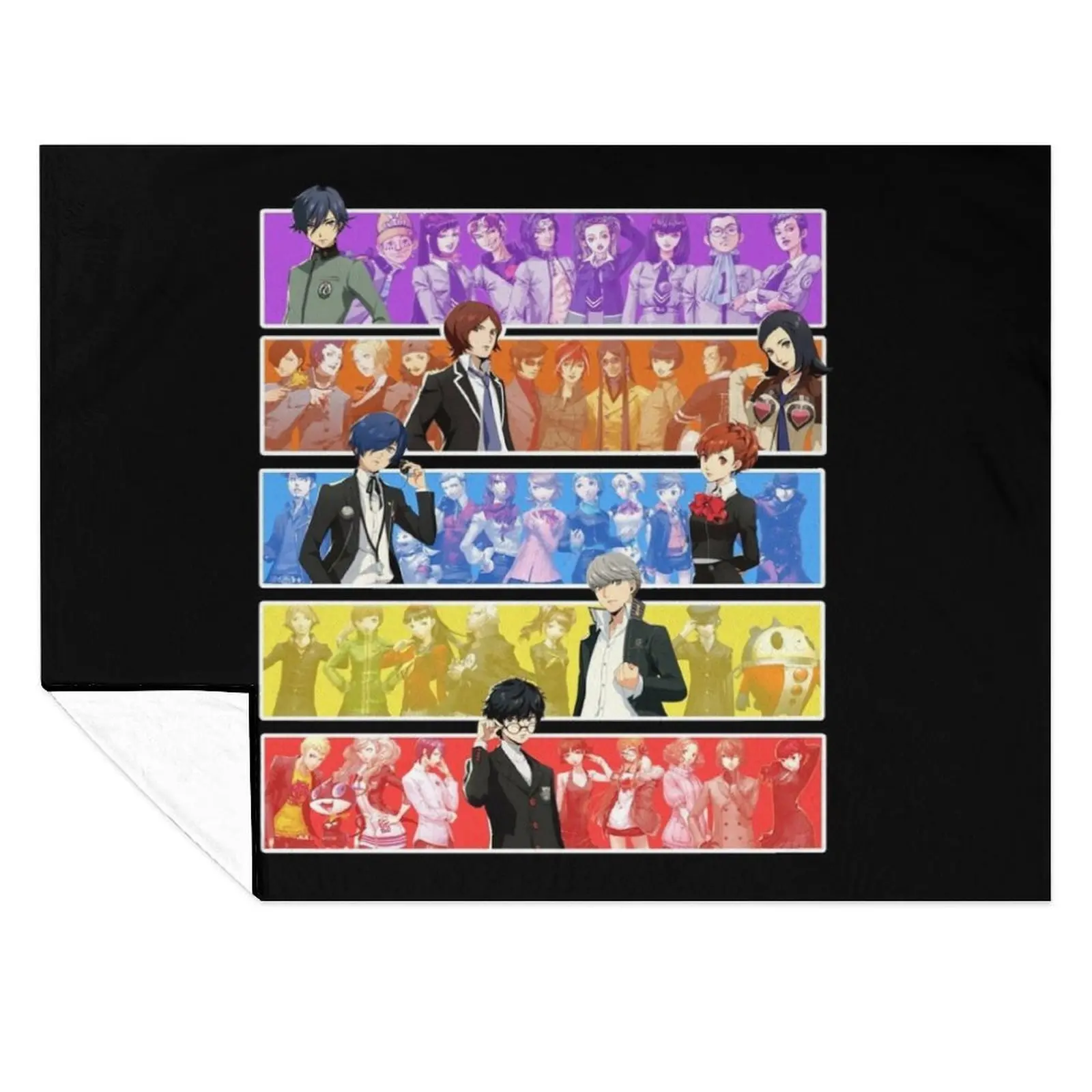 Persona Series Characters Throw Blanket Sofa Stuffeds halloween Blankets 
Persona Series Characters Throw Blanket Sofa Stuffeds halloween Blankets