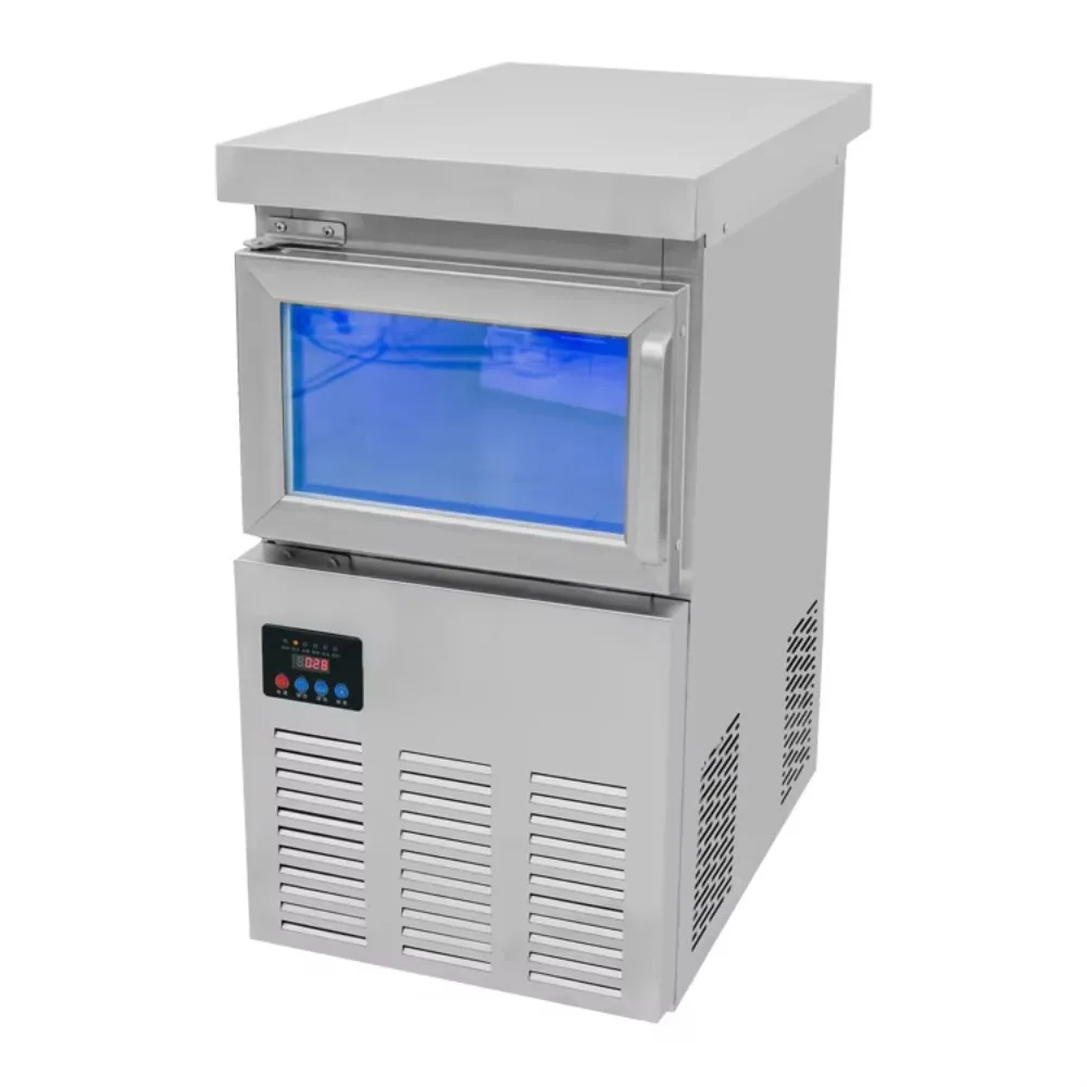 Commercial 36kg/24hr Capacity Air Cooling Ice Maker Machine with Working Table for Home,school
Commercial 36kg/24hr Capacity Air Cooling Ice Maker Machine with Working Table for Home,school