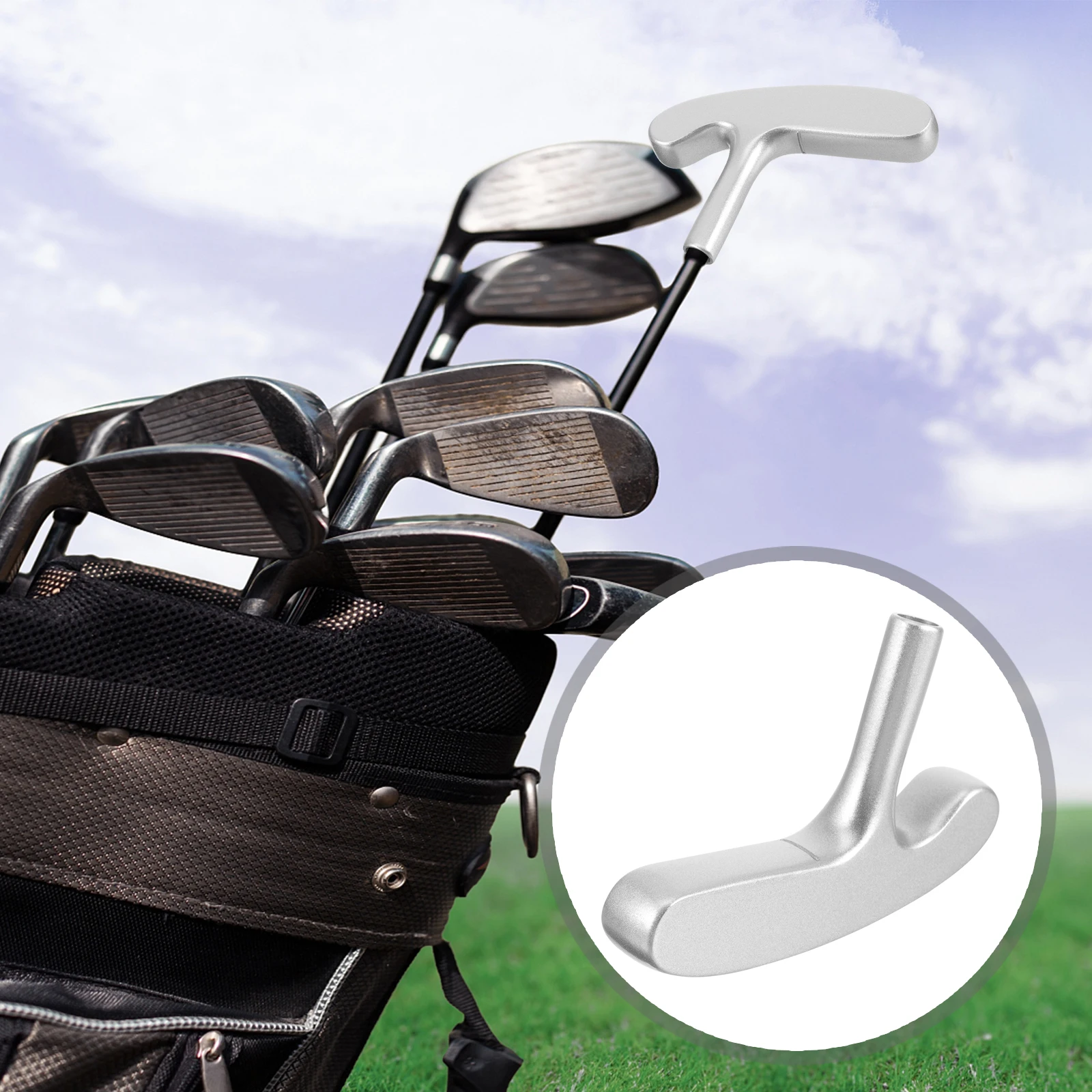 1pcs Golf Zinc Alloy Dual Side Golfs Club Professional Golf Head Protector Silver Professional Golfing Supplies Club Protector
1pcs Golf Zinc Alloy Dual Side Golfs Club Professional Golf Head Protector Silver Professional Golfing Supplies Club Protector