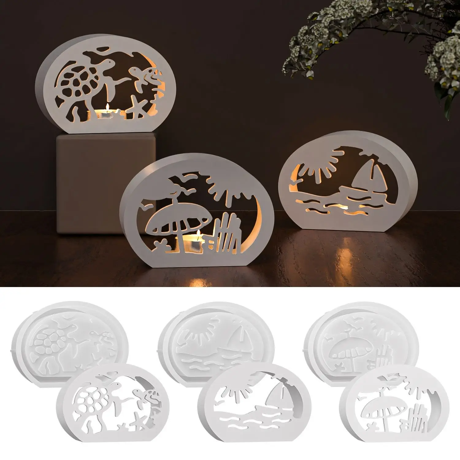 DIY эллиптический океан полый подсвечник силиконовая форма смола гипсовая подсвечник украшение дома орнамент силиконовые формы
DIY эллиптический океан полый подсвечник силиконовая форма смола гипсовая подсвечник украшение дома орнамент силиконовые формы