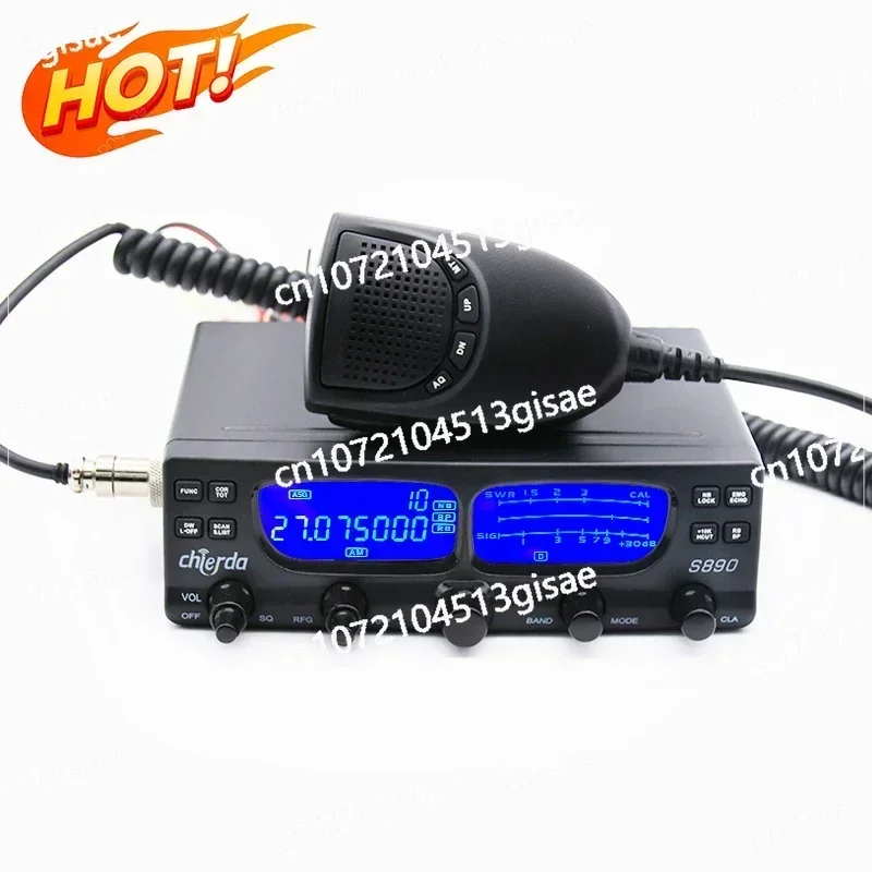 Оснащен дистанционным CB-радио 25,615-30,105 МГц Автомобильный радиоприемник, S890 40 Вт SSB Мощная CB-радиостанция 27 МГц,
Оснащен дистанционным CB-радио 25,615-30,105 МГц Автомобильный радиоприемник, S890 40 Вт SSB Мощная CB-радиостанция 27 МГц,