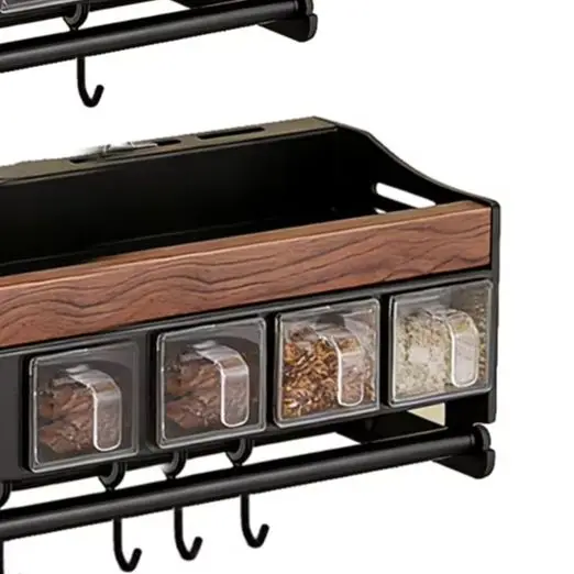Kitchen Wall Storage Wall Spice Rack Multifunctional Spice Organizer Spice Rack Kitchen Spice Shelf Wall Mounted
Kitchen Wall Storage Wall Spice Rack Multifunctional Spice Organizer Spice Rack Kitchen Spice Shelf Wall Mounted