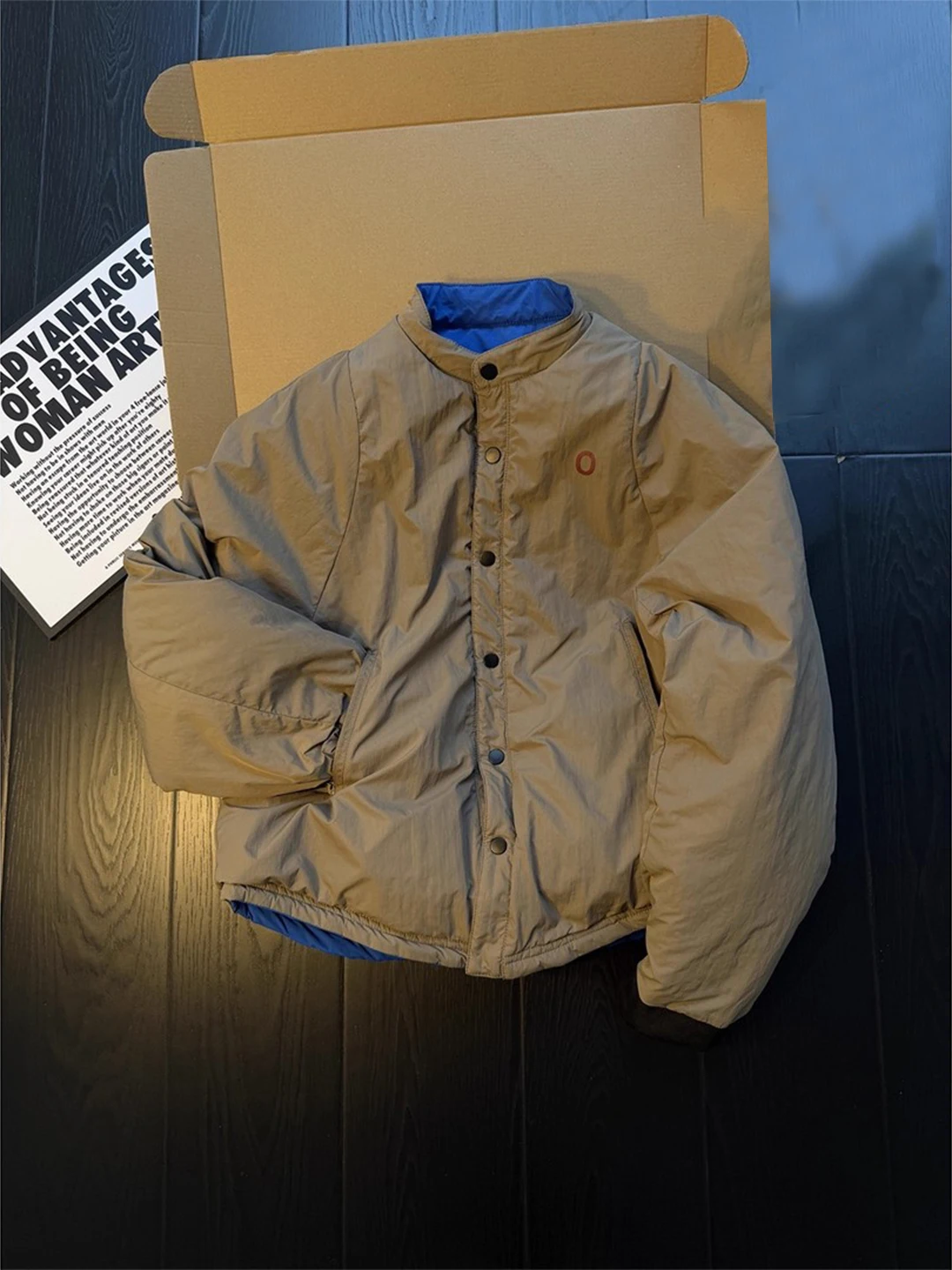 Двусторонняя коричневая хлопковая куртка для мужчин, зимняя теплая, с воротником-стойкой, из хлопка, для пар, термобелье
Двусторонняя коричневая хлопковая куртка для мужчин, зимняя теплая, с воротником-стойкой, из хлопка, для пар, термобелье