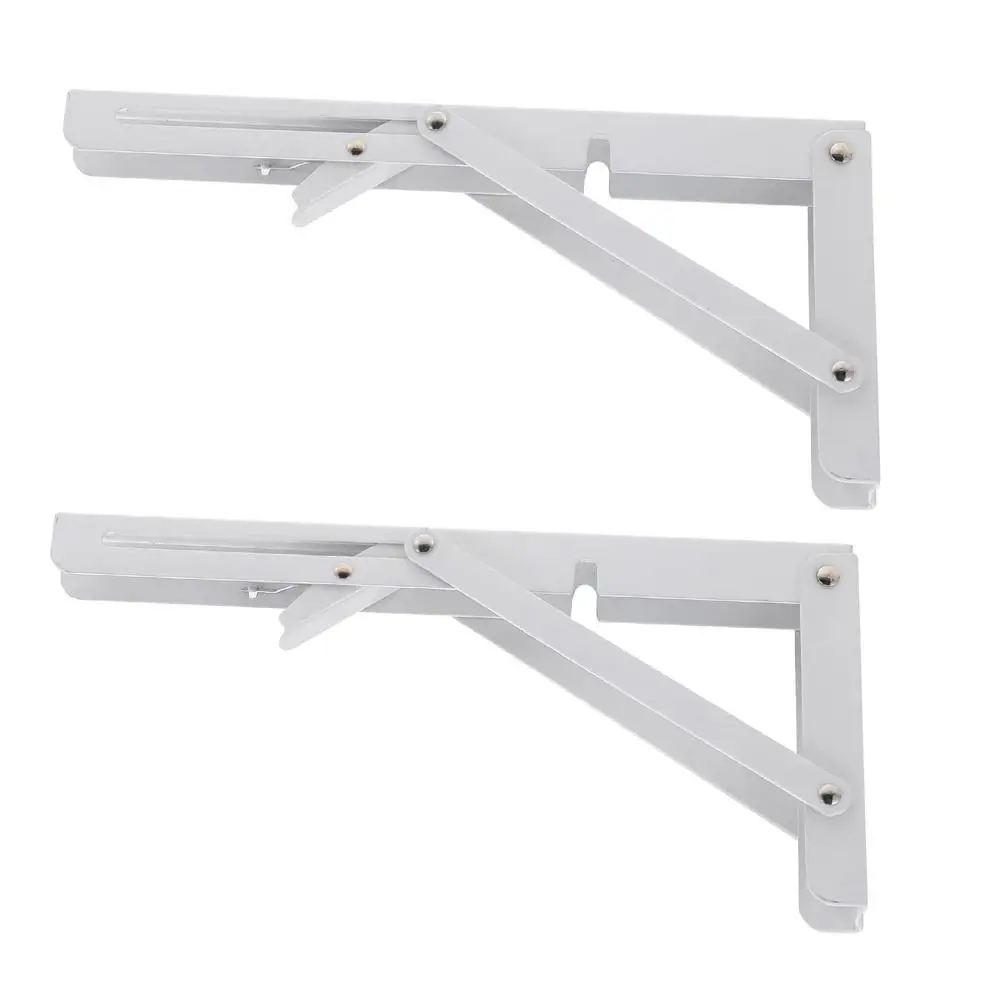 2 Pcs L Shape Folding Shelf Brackets Heavy Duty Stainless Steel Extension Frame Collapsible Wall Mounted Support Rod Work Bench
2 Pcs L Shape Folding Shelf Brackets Heavy Duty Stainless Steel Extension Frame Collapsible Wall Mounted Support Rod Work Bench