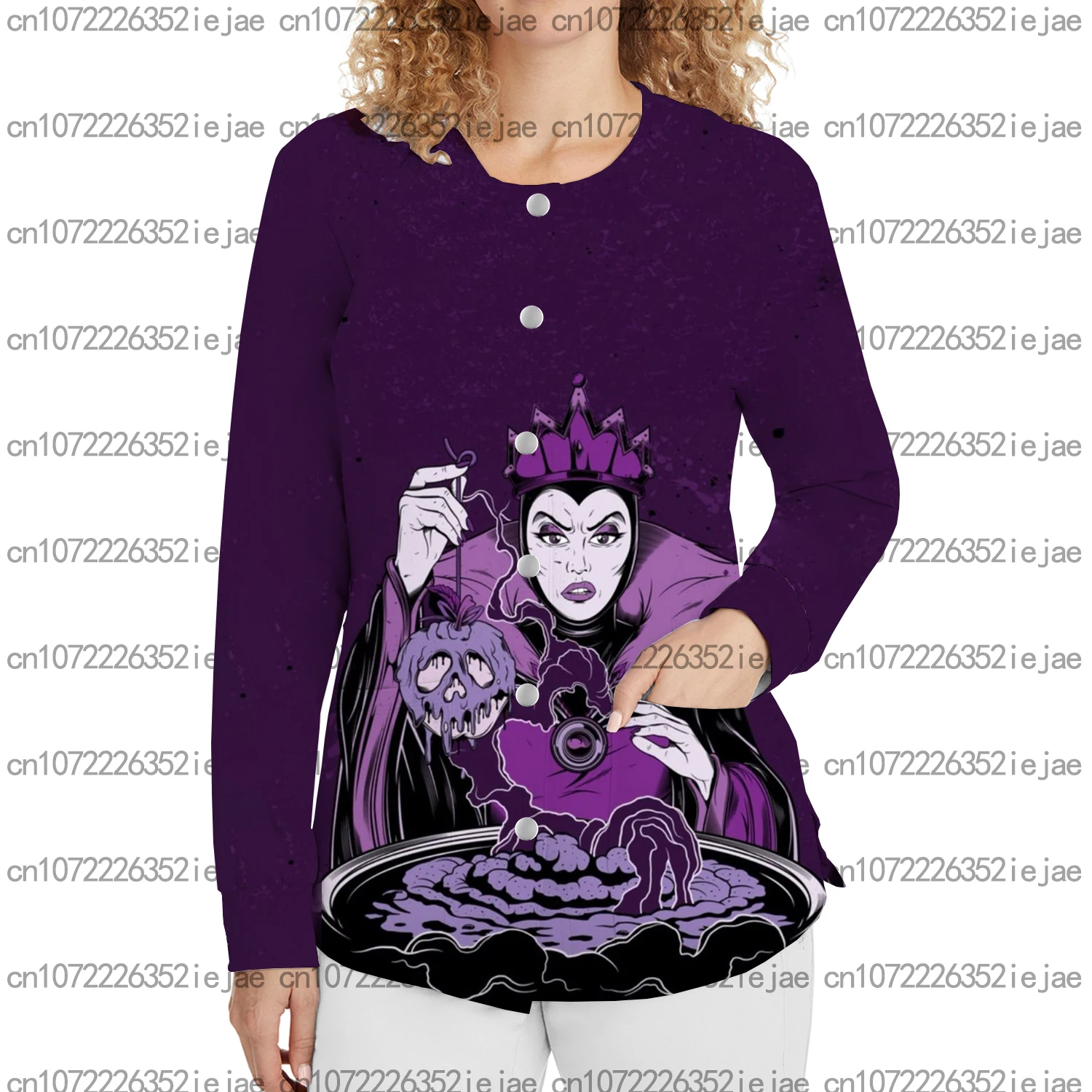 Пальто для доктора, пальто для медсестры, с принтом дьявола, с круглым вырезом и длинными рукавами, куртка-скраб, верхняя одежда, женский топ для кормления, больничная одежда
Пальто для доктора, пальто для медсестры, с принтом дьявола, с круглым вырезом и длинными рукавами, куртка-скраб, верхняя одежда, женский топ для кормления, больничная одежда