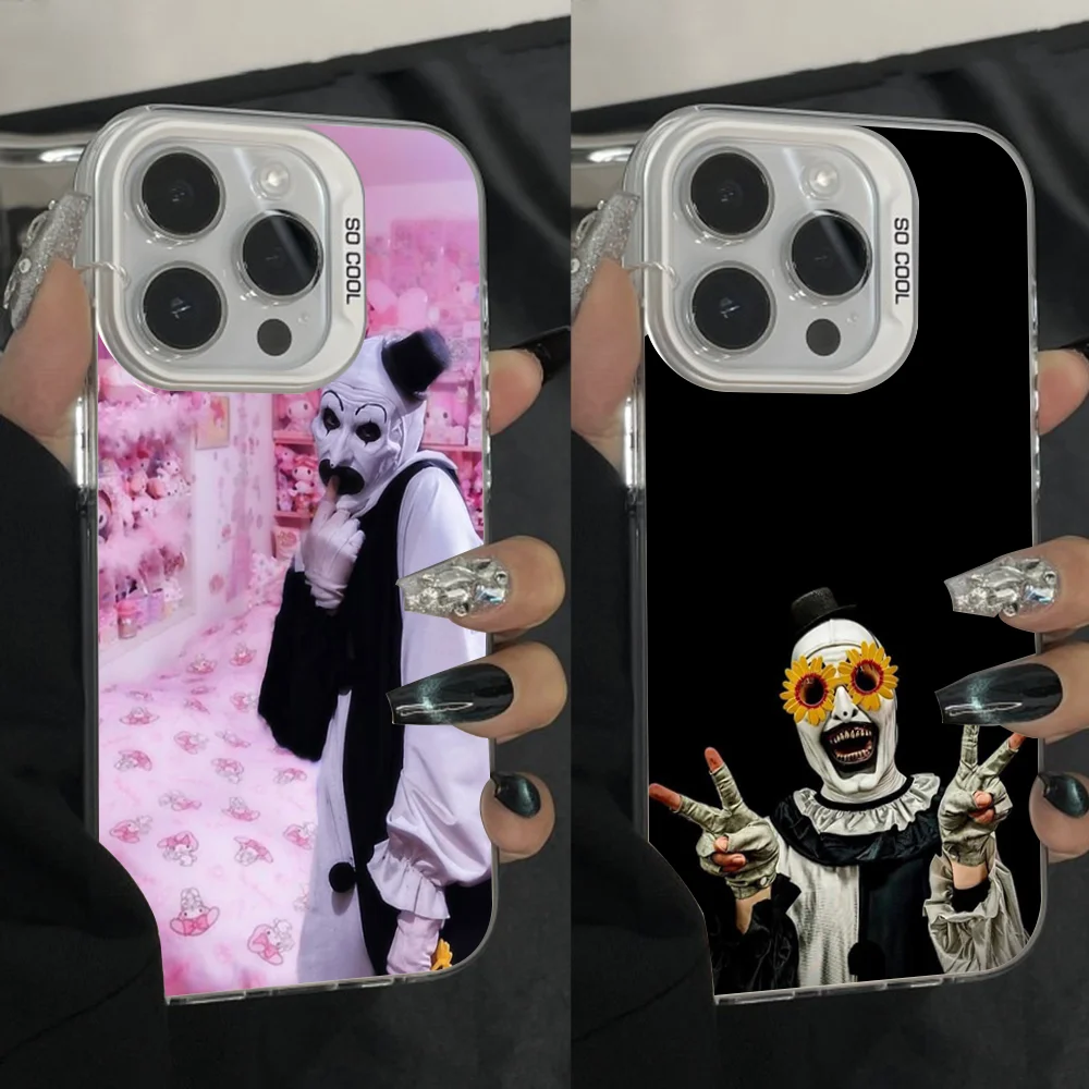 Horror Art the Clown Funny Phone Case For iPhone 16,15,14,13,12,11,Pro,Max,Plus,Mini,XS Anti Fall Gray Silver Matte Hard Bumper
Horror Art the Clown Funny Phone Case For iPhone 16,15,14,13,12,11,Pro,Max,Plus,Mini,XS Anti Fall Gray Silver Matte Hard Bumper