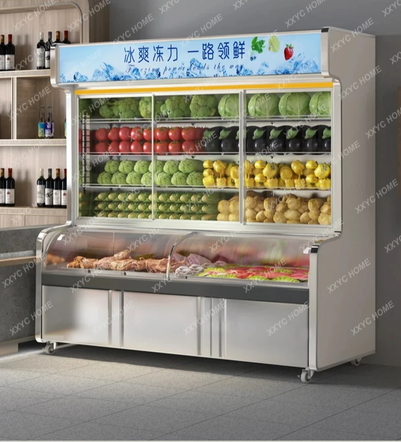 Y Food Displaying Refrigerator Commercial Display Freeze Storage Freezer Restaurant Barbecue Fresh Cabinet
Y Food Displaying Refrigerator Commercial Display Freeze Storage Freezer Restaurant Barbecue Fresh Cabinet