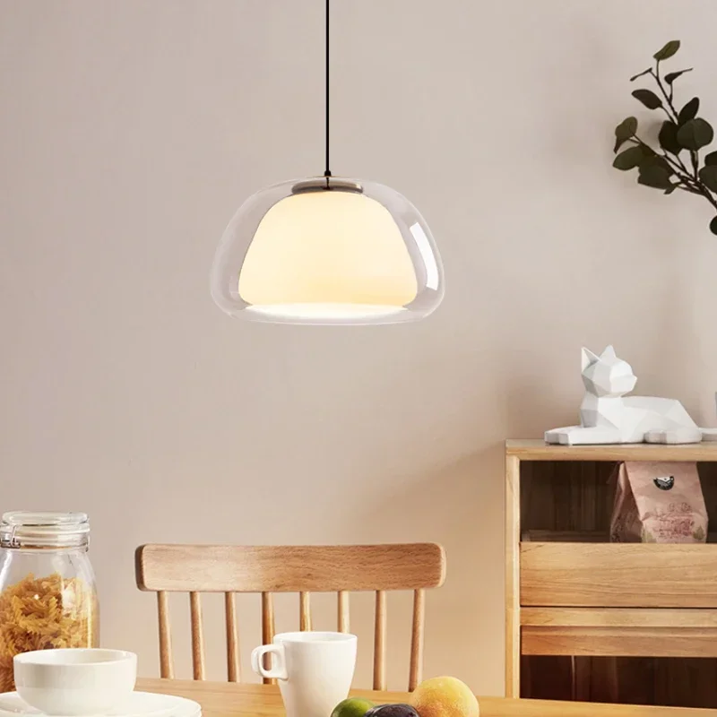 Modern Danish Jelly Glass Lustre Pendant Lights Modern Simple Bedroom Bedside Hanging Lamp Living Room Glass Dining Room Home De
Modern Danish Jelly Glass Lustre Pendant Lights Modern Simple Bedroom Bedside Hanging Lamp Living Room Glass Dining Room Home De