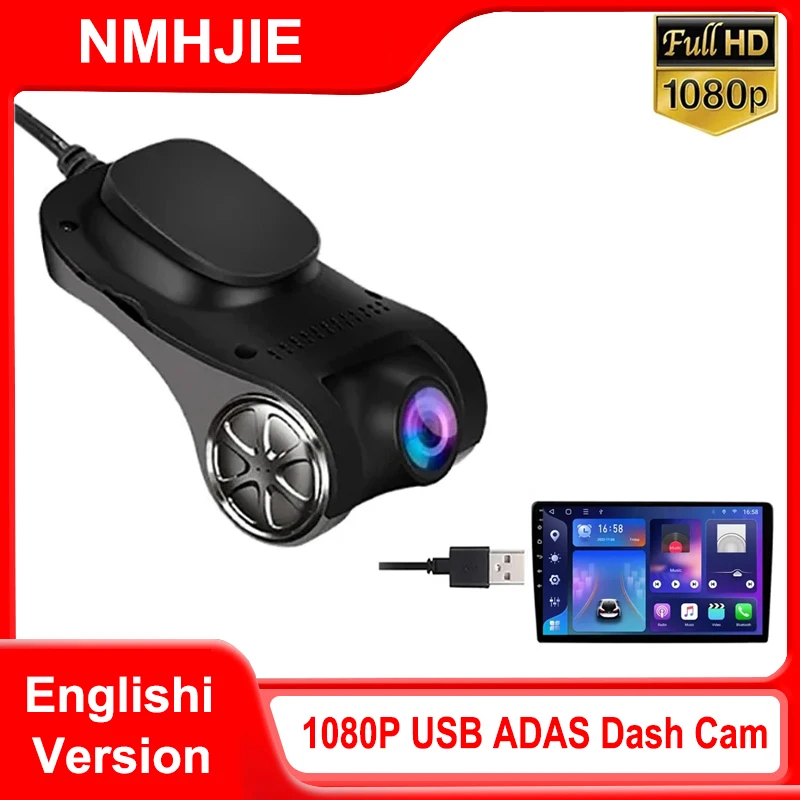 USB ADAS Car DVR HD 1080P Camera For Android Player Dash Cam Navigation Head Unit DVD Audio Voice Alarm Video Recorder G-Shock
USB ADAS Car DVR HD 1080P Camera For Android Player Dash Cam Navigation Head Unit DVD Audio Voice Alarm Video Recorder G-Shock