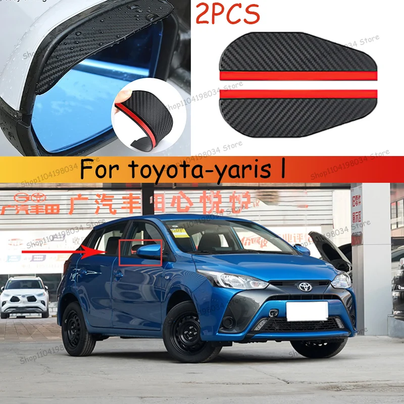 For toyota-yaris l Car 2PCS Carbon Fiber Sun Visor Shade Cover Car Rearview Mirror Rain Eyebrow Protector Clear Vision
For toyota-yaris l Car 2PCS Carbon Fiber Sun Visor Shade Cover Car Rearview Mirror Rain Eyebrow Protector Clear Vision