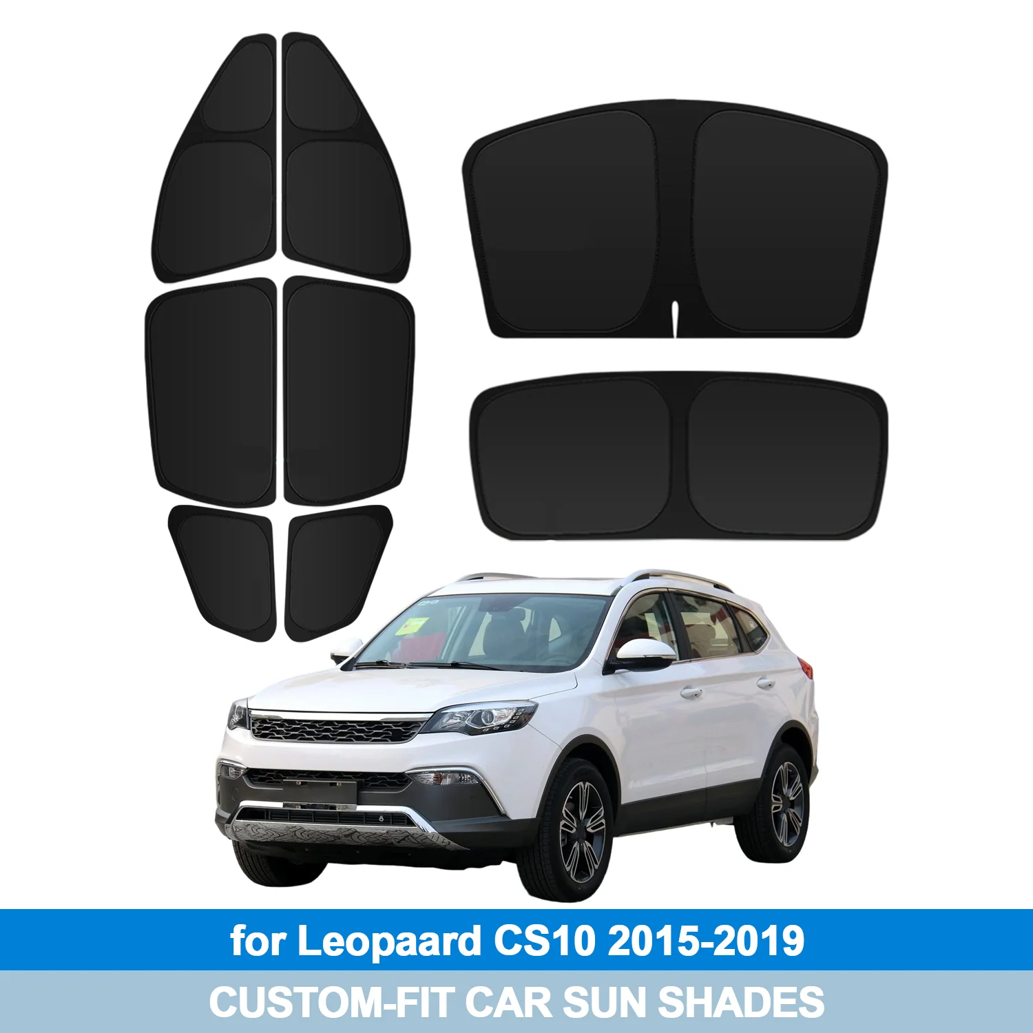 For Leopaard CS10 2015-2019 Windshield Sun Shade Side Window Shades Cover Sun Visor Shield Privacy Protection Car Accessories
For Leopaard CS10 2015-2019 Windshield Sun Shade Side Window Shades Cover Sun Visor Shield Privacy Protection Car Accessories