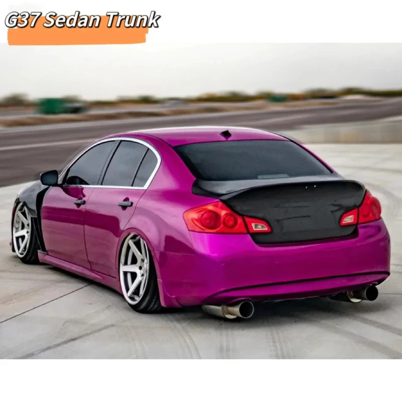 Gloss Carbon Fiber Rear Trunk Lid Exterior Body Parts For G37 Sedan 2007-2013
Gloss Carbon Fiber Rear Trunk Lid Exterior Body Parts For G37 Sedan 2007-2013