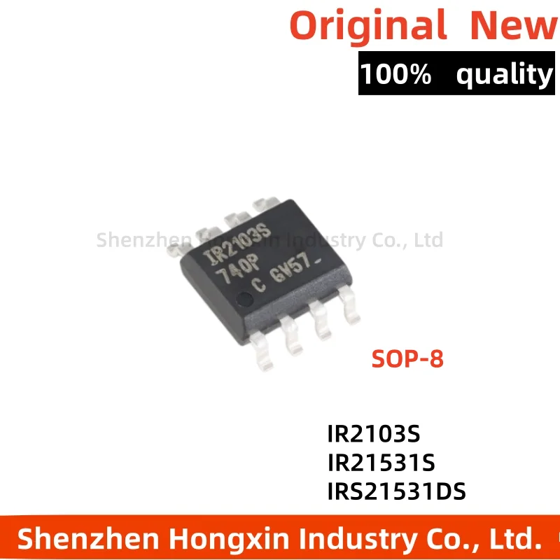 10 pieces of IR2103S IR2103STRPBF IR21531S IRS21531DS bridge driver driver chip
10 pieces of IR2103S IR2103STRPBF IR21531S IRS21531DS bridge driver driver chip
