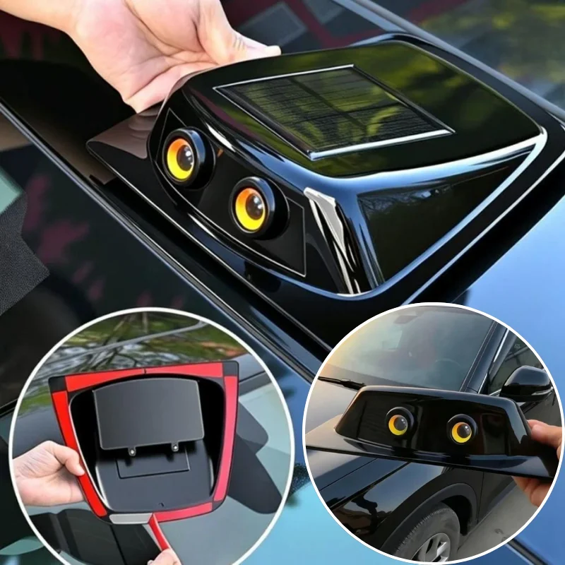 Solar Powered Car Air Circulation Fan Large Eyed Laser Radar Cover Solar To Remove Heat Odor And Lower Interior Temperature
Solar Powered Car Air Circulation Fan Large Eyed Laser Radar Cover Solar To Remove Heat Odor And Lower Interior Temperature