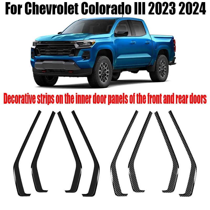 Для Chevrolet Colorado III 2023 2024, декоративные полоски на дверные панели автомобиля, аксессуары для украшения интерьера автомобиля, товары
Для Chevrolet Colorado III 2023 2024, декоративные полоски на дверные панели автомобиля, аксессуары для украшения интерьера автомобиля, товары