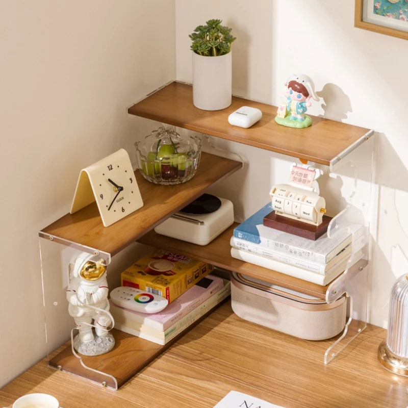 Stable Solid wood bookshelf Corner shelf Student desk storage rack Simple desk storage rack Household desk bookcase
Stable Solid wood bookshelf Corner shelf Student desk storage rack Simple desk storage rack Household desk bookcase
