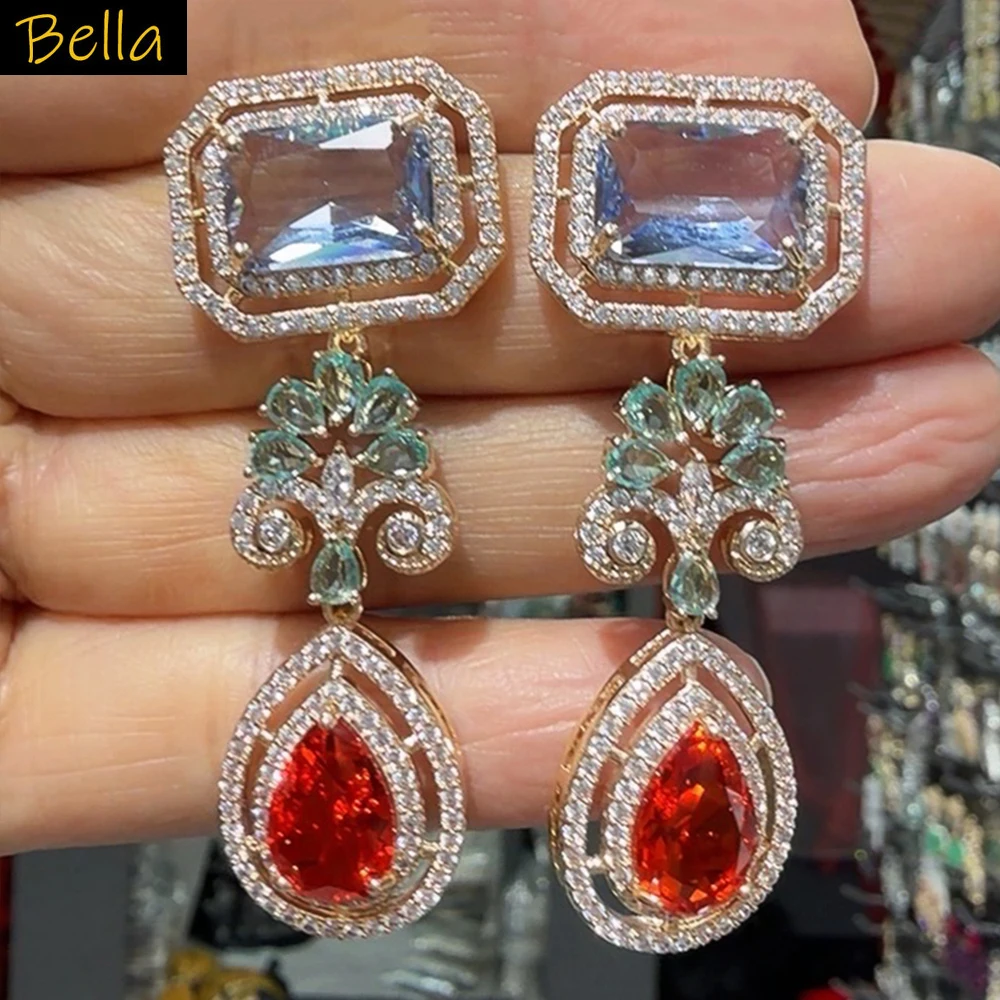 zircon earrings for women shiny jewelry 2026 new deisgn dangling earrings green white red teardrop gift for female
zircon earrings for women shiny jewelry 2026 new deisgn dangling earrings green white red teardrop gift for female