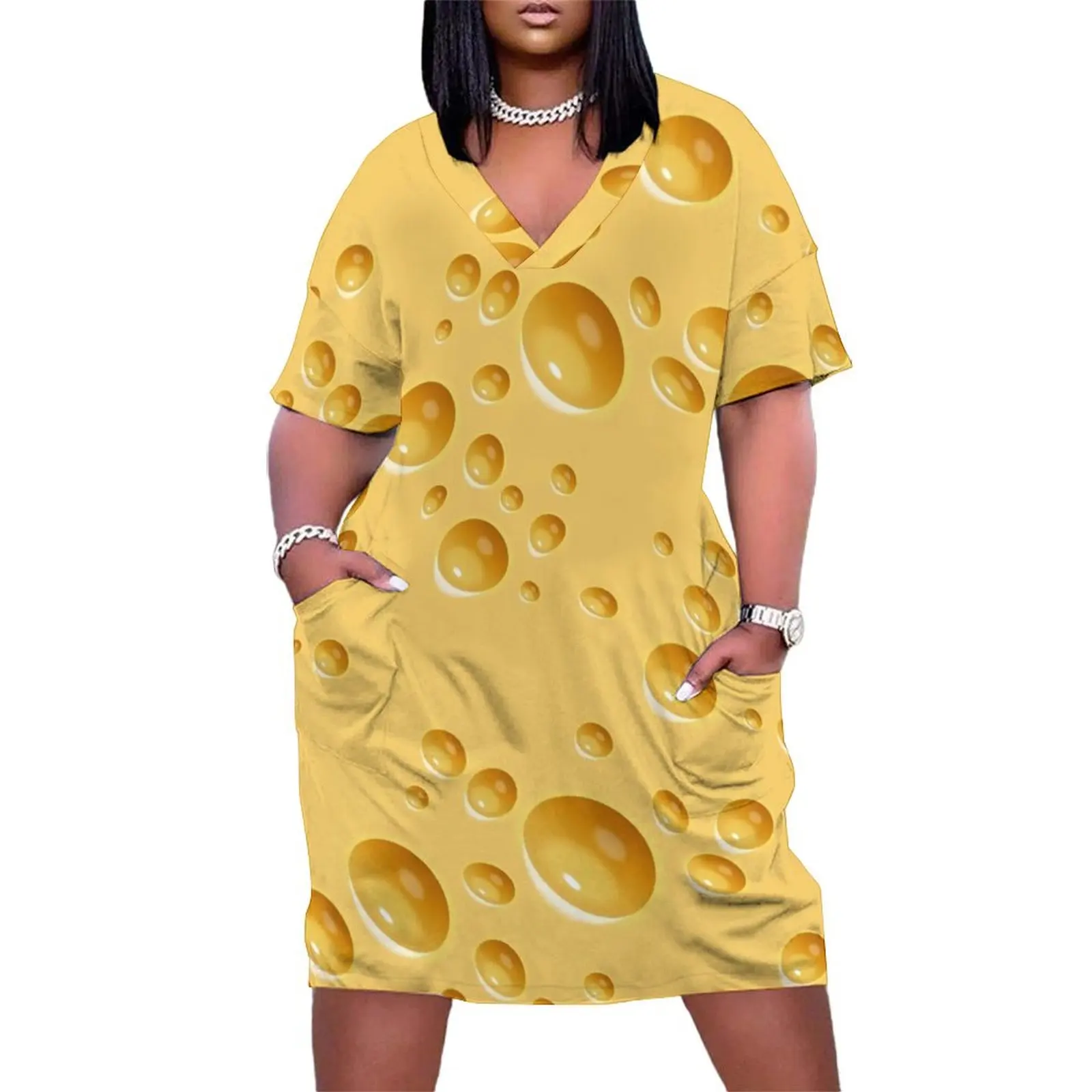 Swiss Cheese Loose Pocket Dress Elegant gown dresses summer woman 2025 women dresses
Swiss Cheese Loose Pocket Dress Elegant gown dresses summer woman 2025 women dresses