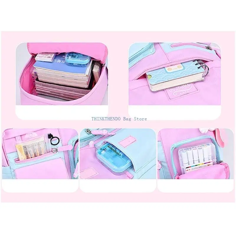 340D Girl Backpacks Nylon Bookbag School Bags Cartoon Anti-theft Daypack for Kids Students Children
340D Girl Backpacks Nylon Bookbag School Bags Cartoon Anti-theft Daypack for Kids Students Children