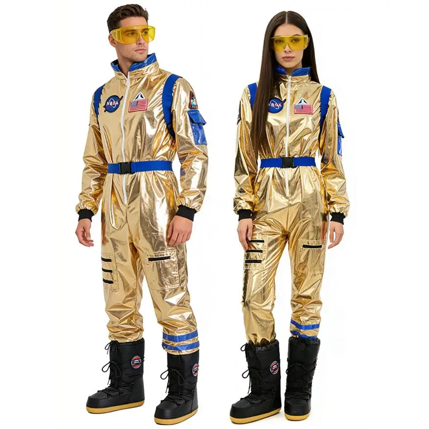 Halloween Couples' Space Suit Costume Set Astronaut Cosplay Stage Wear Women's Men's Traditional Chinese Ethnic Fashion
Halloween Couples' Space Suit Costume Set Astronaut Cosplay Stage Wear Women's Men's Traditional Chinese Ethnic Fashion
