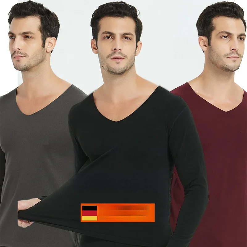 Men's Thermal Underwear Set Thickened Double-sided Flocking Warm Velvet Base Shirt Autumn Winter Women's Home Clothes Polyest...
Men's Thermal Underwear Set Thickened Double-sided Flocking Warm Velvet Base Shirt Autumn Winter Women's Home Clothes Polyest...