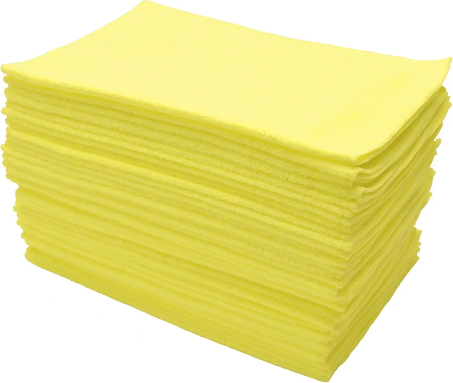 Soft Streak-Free Microfiber Cloths, Ultra Absorbent Reusable Towels for Auto Home Kitchen Glass Electronics, 36-Pack Yellow
Soft Streak-Free Microfiber Cloths, Ultra Absorbent Reusable Towels for Auto Home Kitchen Glass Electronics, 36-Pack Yellow