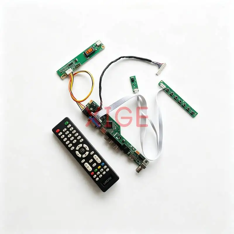 Screen Drive Controller Board Fit B154SW01 N154Z1 LP154WE2 LP154W02 1CCFL USB+AV+VGA+HDMI 30Pin LVDS 1680x1050 1680*1050 Kit DIY
Screen Drive Controller Board Fit B154SW01 N154Z1 LP154WE2 LP154W02 1CCFL USB+AV+VGA+HDMI 30Pin LVDS 1680x1050 1680*1050 Kit DIY