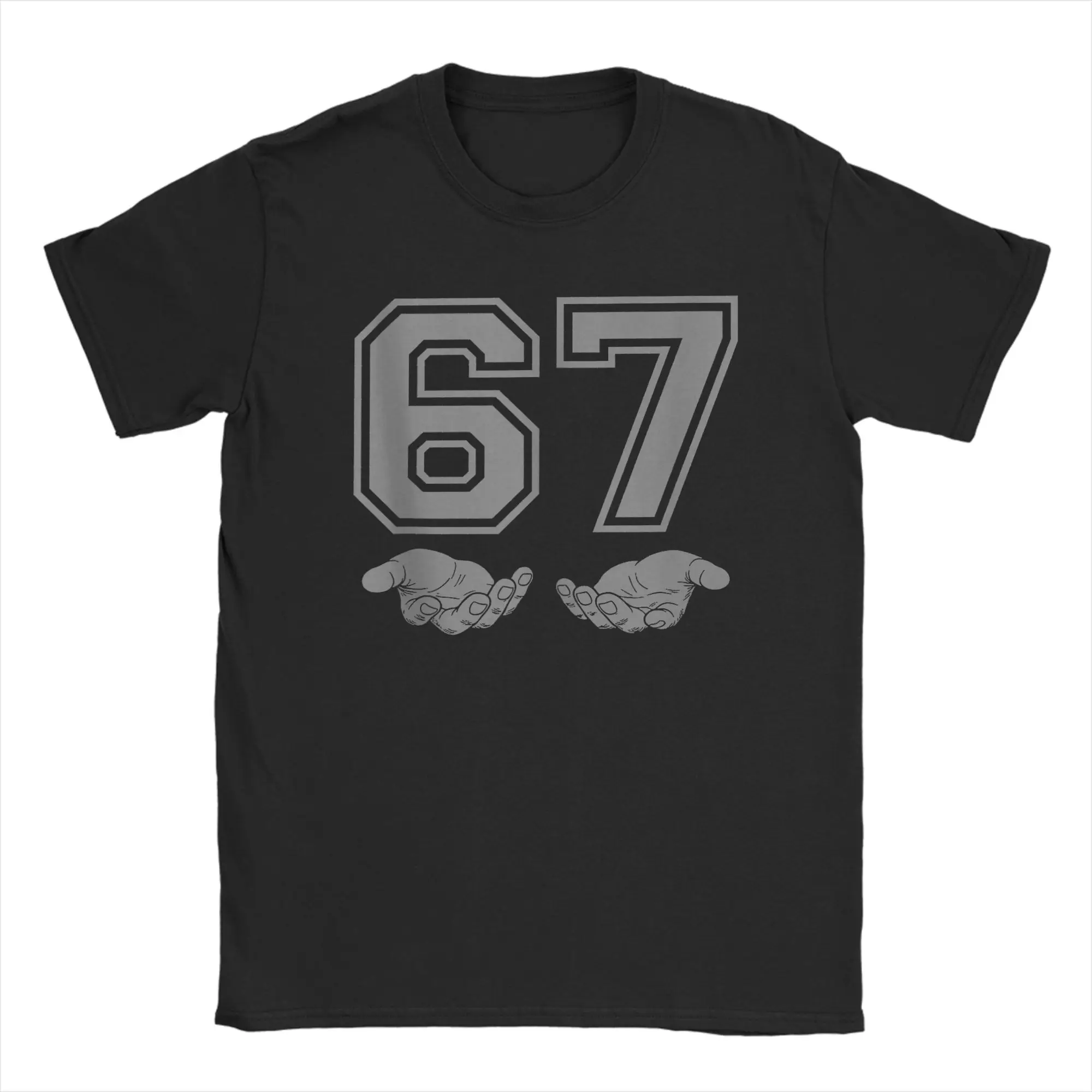Men's Funny 67 Meme T Shirt Cotton Clothing Novelty Short Sleeve Round Collar Tees Plus Size T-Shirt
Men's Funny 67 Meme T Shirt Cotton Clothing Novelty Short Sleeve Round Collar Tees Plus Size T-Shirt
