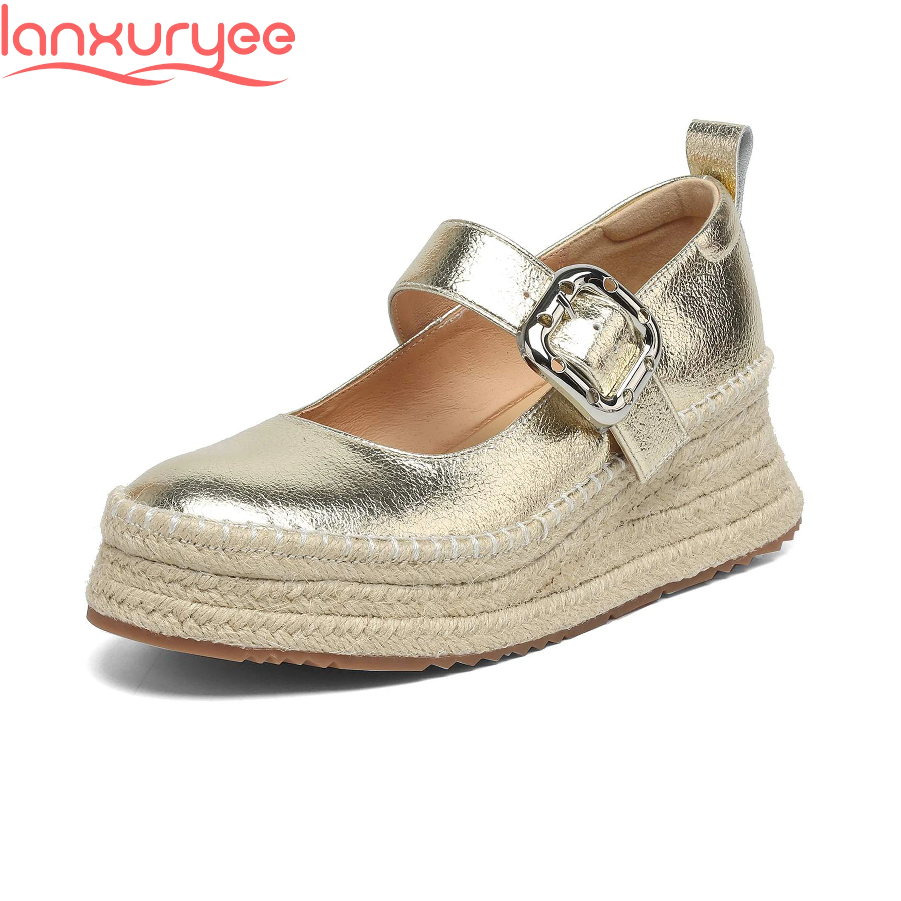 Lanxuryee модные туфли из коровьей кожи с круглым носком на высоком каблуке на толстой подошве на танкетке и платформе Мэри Джейн, роскошные соломенные однотонные повседневные женские туфли-лодочки
Lanxuryee модные туфли из коровьей кожи с круглым носком на высоком каблуке на толстой подошве на танкетке и платформе Мэри Джейн, роскошные соломенные однотонные повседневные женские туфли-лодочки