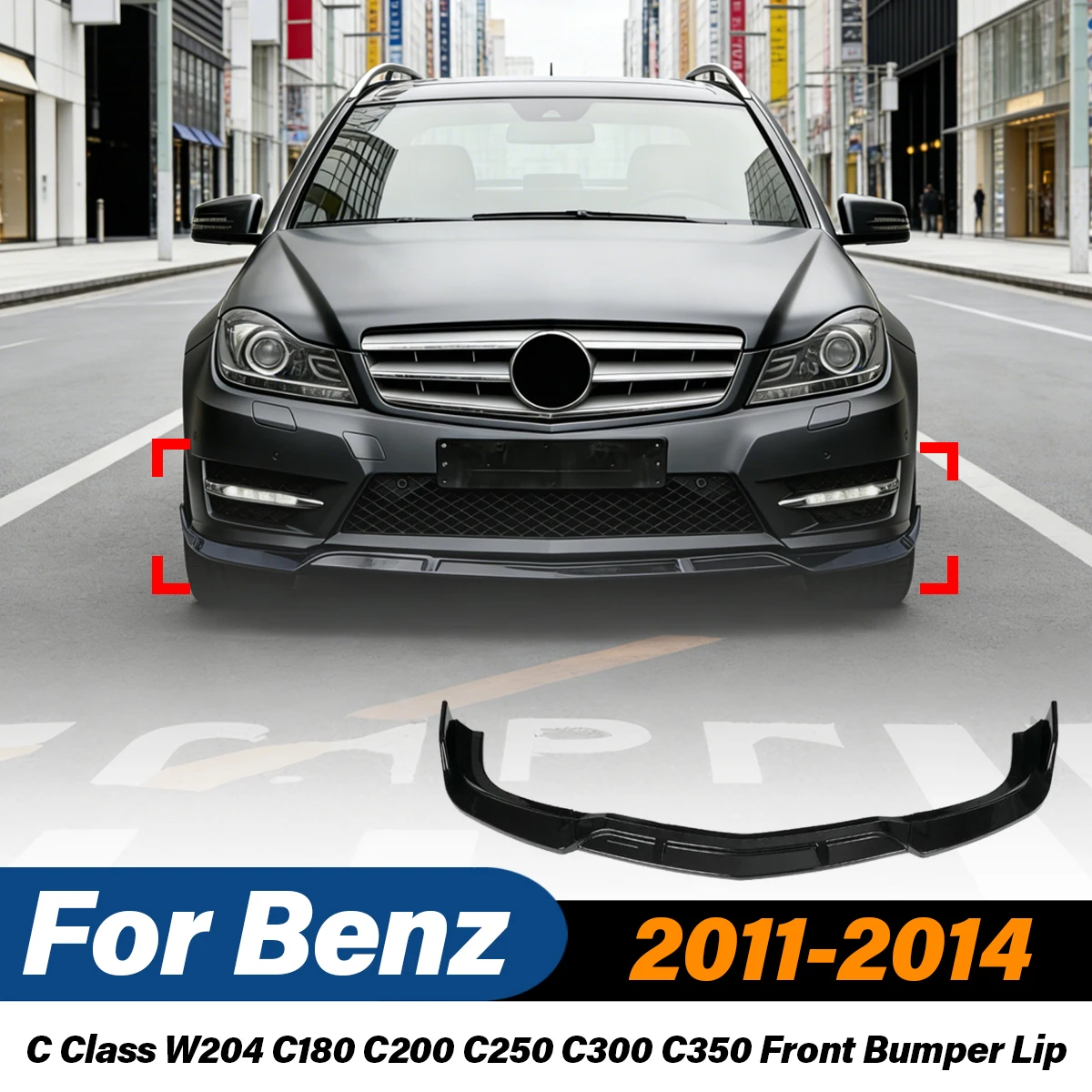 For Mercedes Benz C Class W204 C180 C200 C250 C300 C350 2011 2012 2013 2014 Front Bumper Spoiler Lip Splitter Car Accessories
For Mercedes Benz C Class W204 C180 C200 C250 C300 C350 2011 2012 2013 2014 Front Bumper Spoiler Lip Splitter Car Accessories