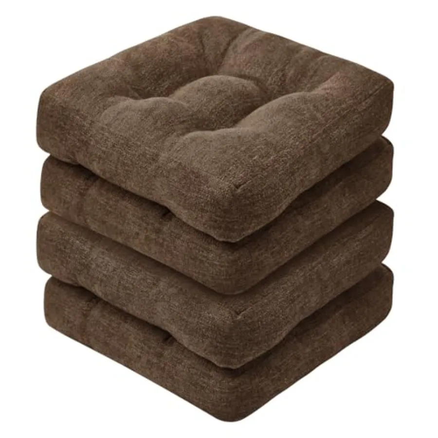 Chair Cushions for Dining Chairs Non-Slip Chair Pads Thick Seat Cushions for Dining Room Chairs Kitchen Chair Cushions Set of 4
Chair Cushions for Dining Chairs Non-Slip Chair Pads Thick Seat Cushions for Dining Room Chairs Kitchen Chair Cushions Set of 4