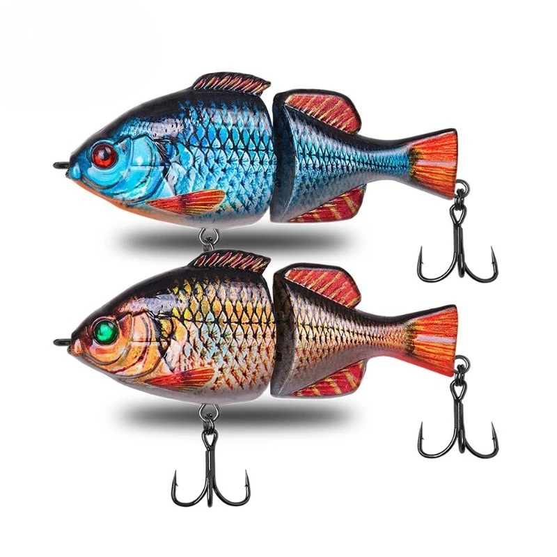 1pcs New 95mm 25.5g Coming Sinking Glide 2 Jointed Fishing Lures Jointed Swim Bait Rattle Balls Inside Wobblers Pike Hard Bait
1pcs New 95mm 25.5g Coming Sinking Glide 2 Jointed Fishing Lures Jointed Swim Bait Rattle Balls Inside Wobblers Pike Hard Bait