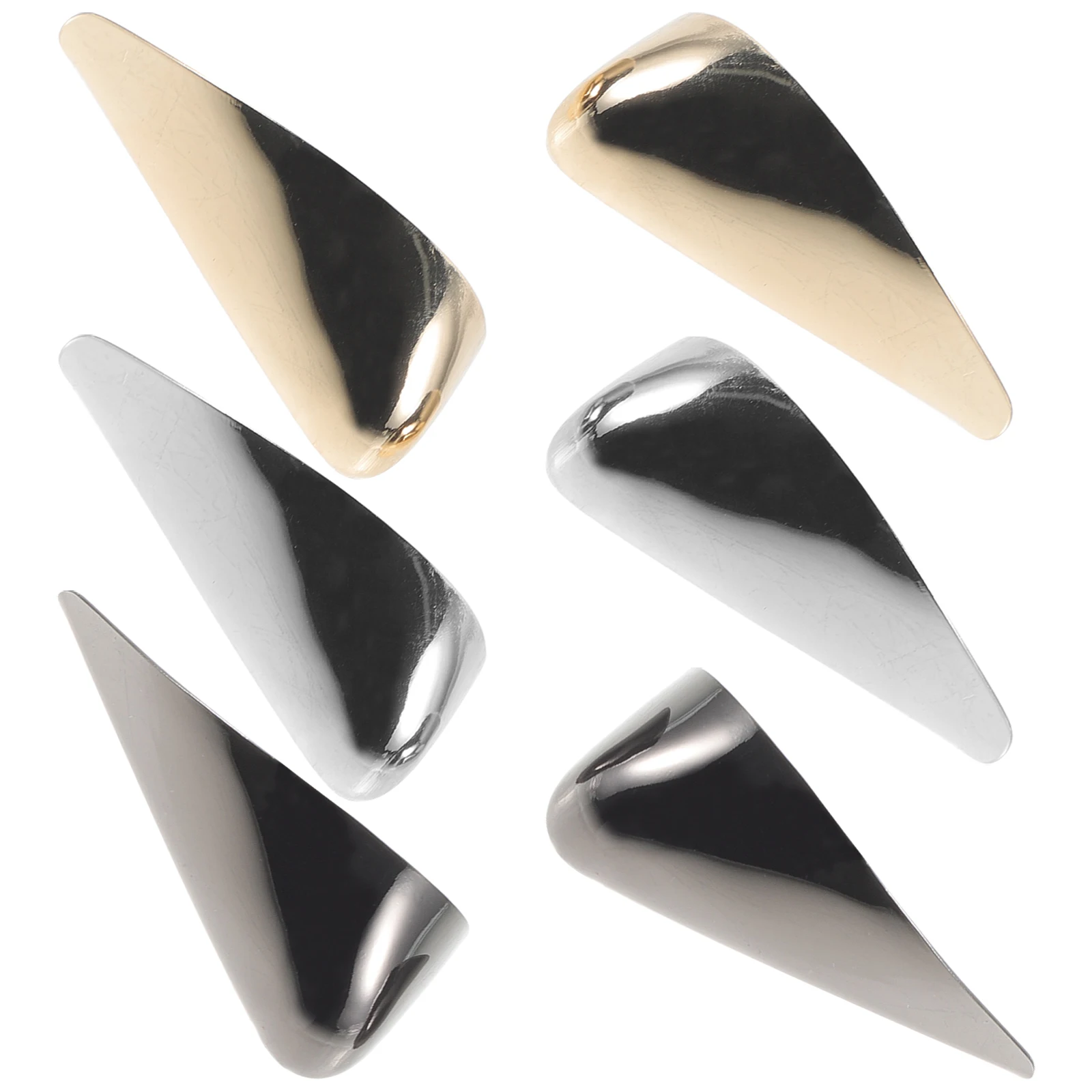 3 Pairs Metal Toe Protectors Golden Silver Gun Color 25mm High Heel Tips Covers Pointed Shoe Protectors Durable Fashionable Shoe
3 Pairs Metal Toe Protectors Golden Silver Gun Color 25mm High Heel Tips Covers Pointed Shoe Protectors Durable Fashionable Shoe