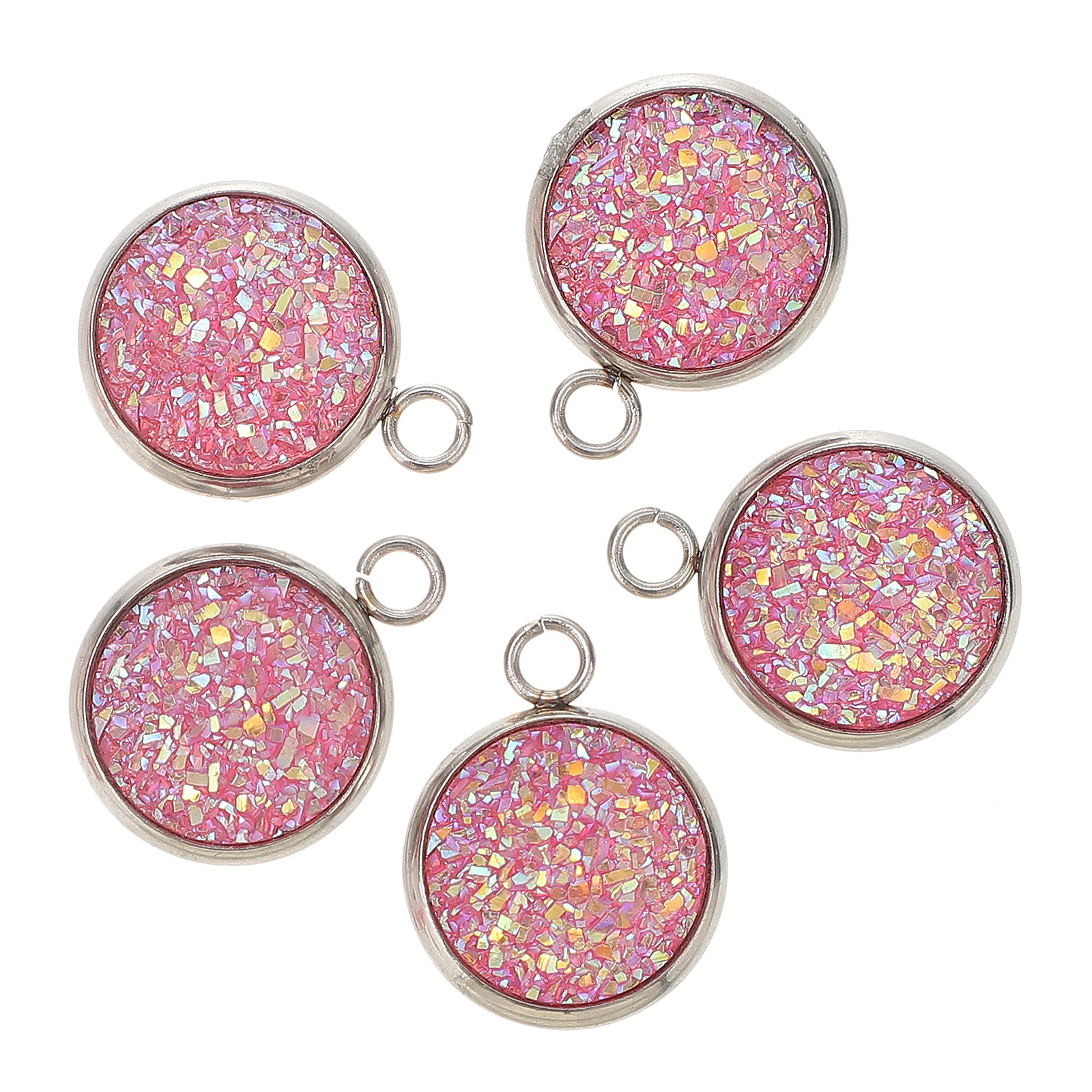 5 Pcs Imitation Crystal Cluster Jewelry Dangler Pendant DIY Jewelry Accessories Hanging Gem Creative Style Pendant Set
5 Pcs Imitation Crystal Cluster Jewelry Dangler Pendant DIY Jewelry Accessories Hanging Gem Creative Style Pendant Set