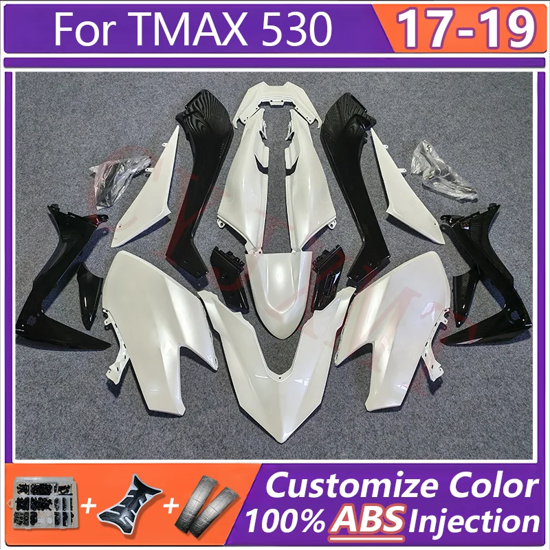 Motorcycle Fairing For Yamaha TMAX530 2017 2018 2019 Moto Mold Fairings Kits TMAX 530 TMAX-530 17-19 Pearl White Bodyframe Cover
Motorcycle Fairing For Yamaha TMAX530 2017 2018 2019 Moto Mold Fairings Kits TMAX 530 TMAX-530 17-19 Pearl White Bodyframe Cover