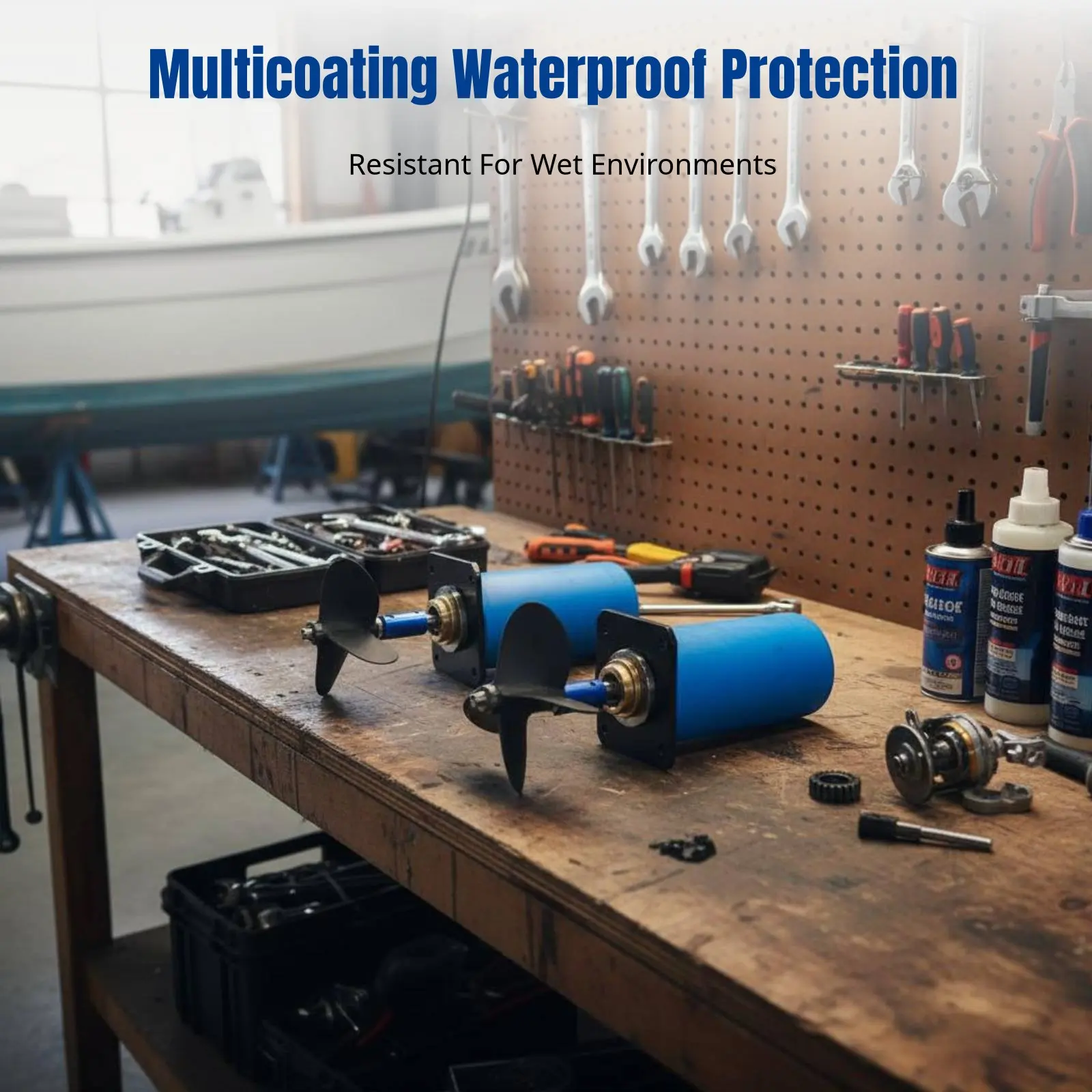 Underwater Propeller Engine, Thrust for Fishing and Trawling, Heavy-Duty Boat Outboard, Waterproof
Underwater Propeller Engine, Thrust for Fishing and Trawling, Heavy-Duty Boat Outboard, Waterproof