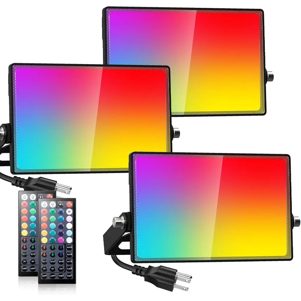 Светодиодные RGB-светильники для улицы, 25 Вт, с изменением цвета, с пультом ДУ, 2700K, теплый белый свет, для мероприятий, 3 шт., IP66
Светодиодные RGB-светильники для улицы, 25 Вт, с изменением цвета, с пультом ДУ, 2700K, теплый белый свет, для мероприятий, 3 шт., IP66