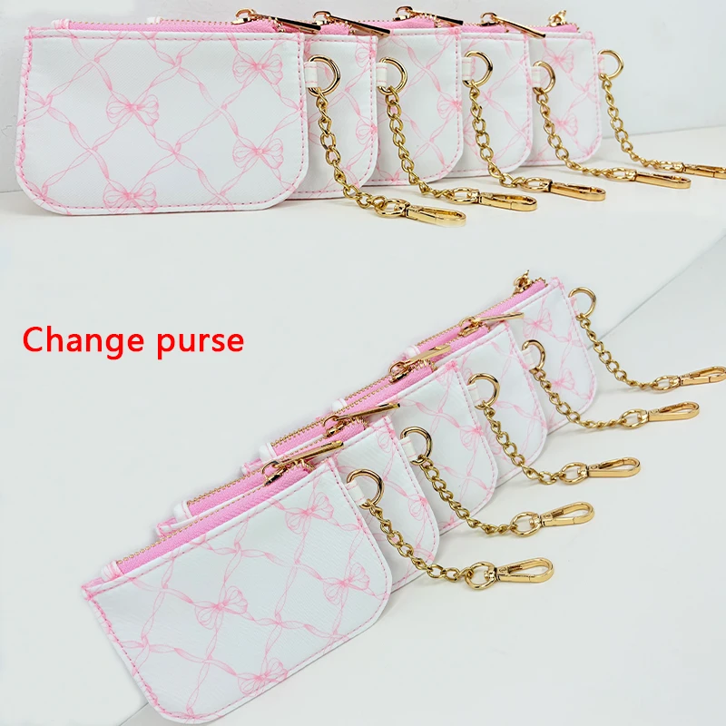 New style nylon waterproof pink bow coin purse fashionable card holder bag accessory mini small bag small items storage bag
New style nylon waterproof pink bow coin purse fashionable card holder bag accessory mini small bag small items storage bag