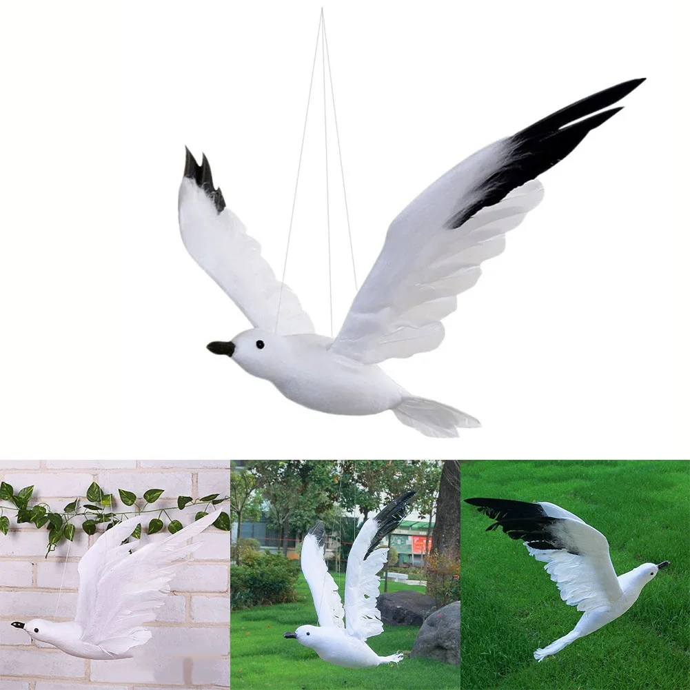 Artificial Feather Seagull Bird Artificial Flying Bird Figurine Home Yard Hallway Garden Hanging Ornament Fake Seagull Sculpture
Artificial Feather Seagull Bird Artificial Flying Bird Figurine Home Yard Hallway Garden Hanging Ornament Fake Seagull Sculpture
