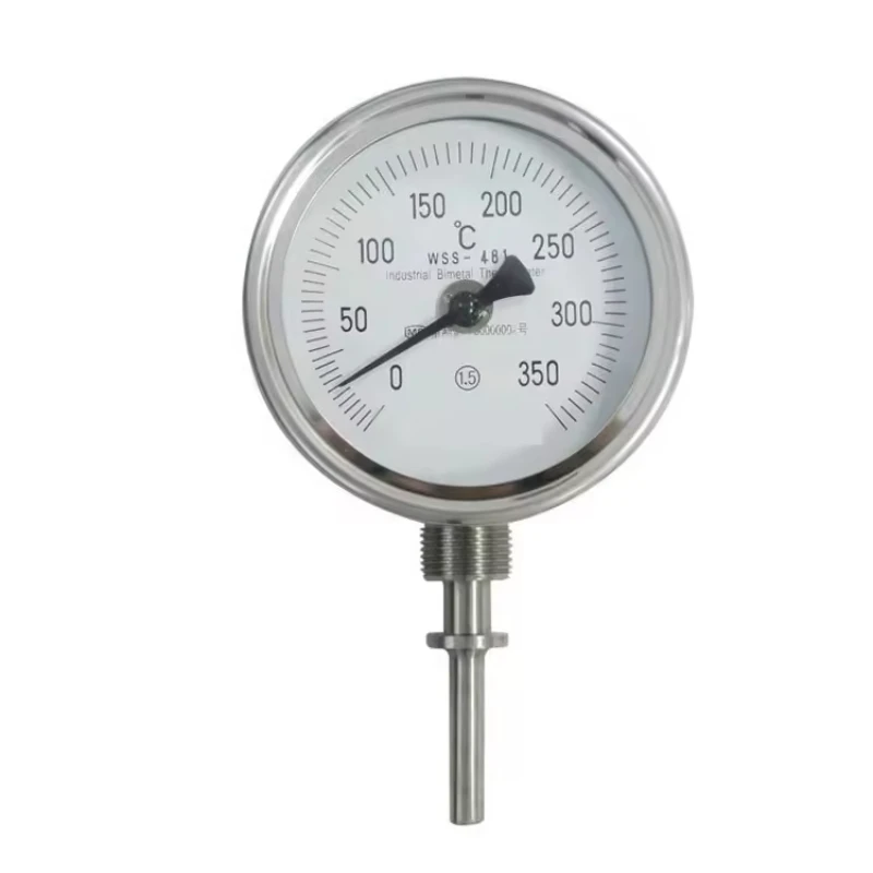 Factory Supplier Bimetallic Thermometer Industrial Mechanical Temperature Gauge Support OEM LOGO
Factory Supplier Bimetallic Thermometer Industrial Mechanical Temperature Gauge Support OEM LOGO