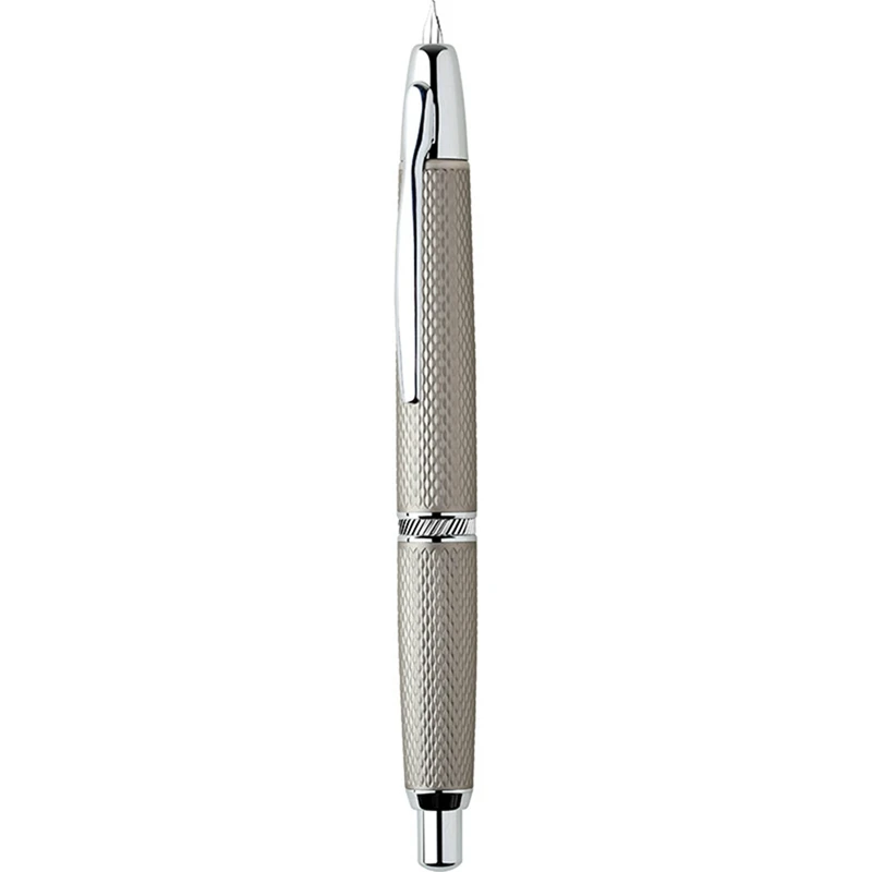 Press Retractable Fountain Pen, 0.4MM Extra Fine Nib Metal Grid Ink Pen With Clip For School Office Supplies
Press Retractable Fountain Pen, 0.4MM Extra Fine Nib Metal Grid Ink Pen With Clip For School Office Supplies