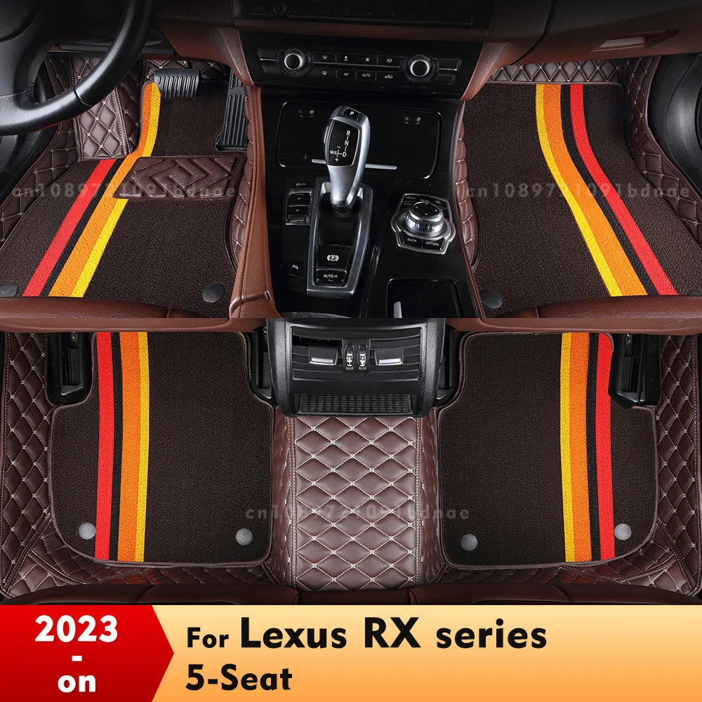 For Lexus RX series Non-classic 5 Seats 2023 Double Layer Car Floor Mats Custom Auto Foot Pads Carpet Cover Interior Accessories
For Lexus RX series Non-classic 5 Seats 2023 Double Layer Car Floor Mats Custom Auto Foot Pads Carpet Cover Interior Accessories