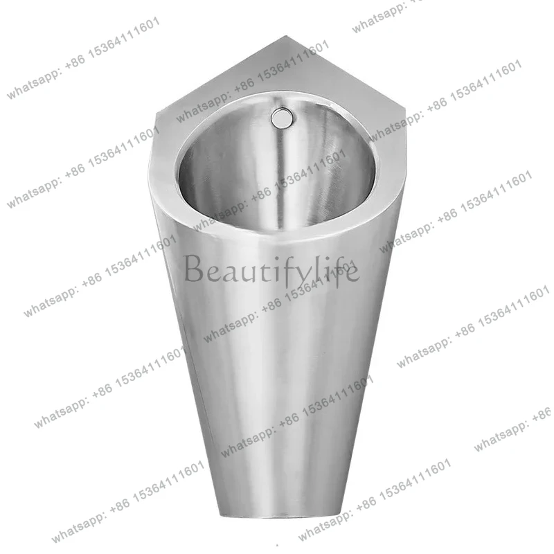Bathroom corner Stainless steel urinal Wall-mounted triangular urinal Men's induction urinal
Bathroom corner Stainless steel urinal Wall-mounted triangular urinal Men's induction urinal