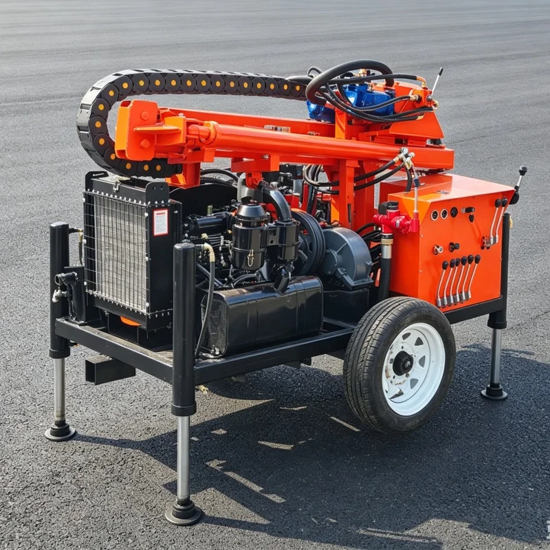 Customized Mini Construction Drilling Rig, Newly Upgraded in 2026, EU Certified Exploration Drilling Machine
Customized Mini Construction Drilling Rig, Newly Upgraded in 2026, EU Certified Exploration Drilling Machine