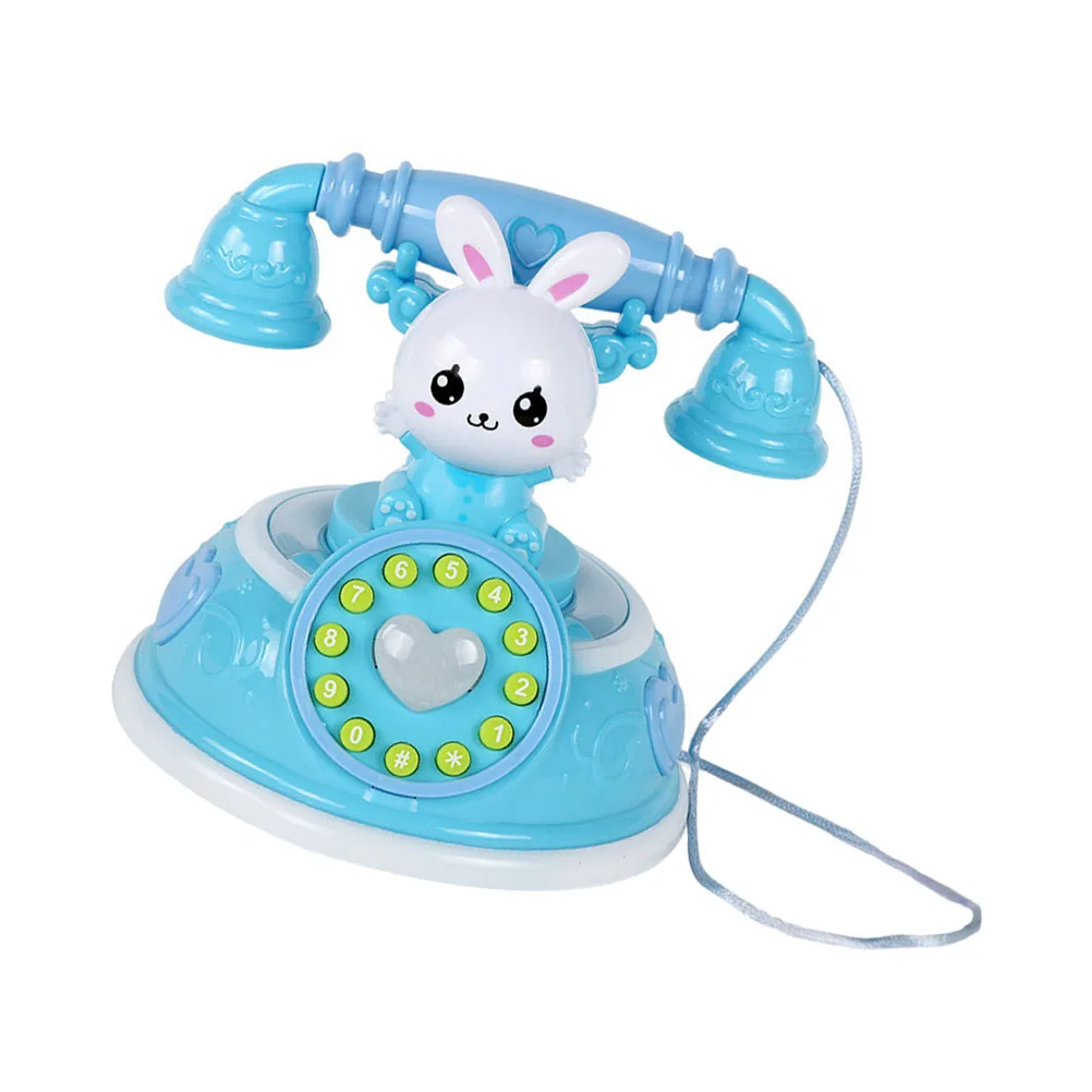 Simulation Telephone Toy Blue Kids Early Education Story Machine Quality Material Cartoon Phone Childrens Toys Playhouse
Simulation Telephone Toy Blue Kids Early Education Story Machine Quality Material Cartoon Phone Childrens Toys Playhouse