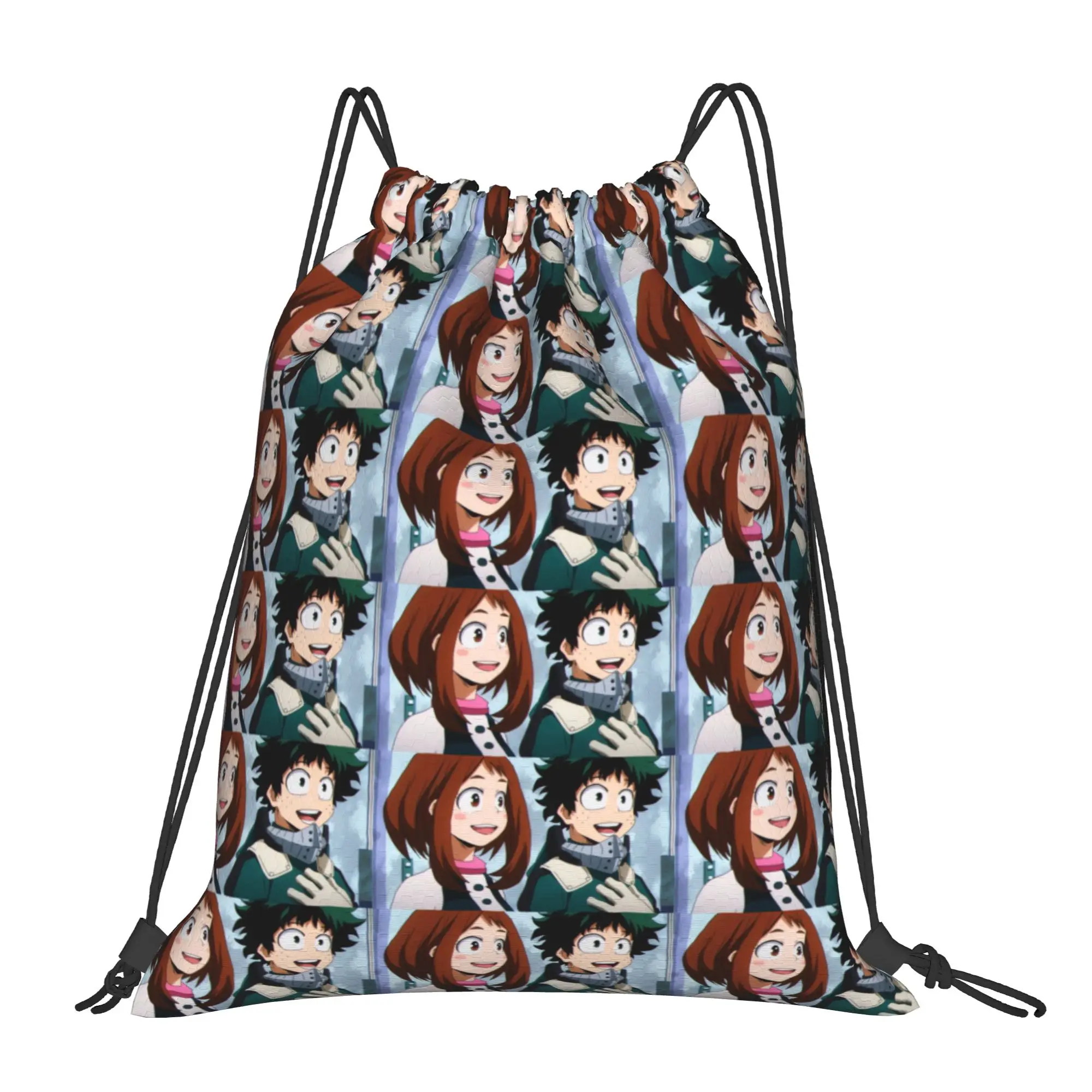 Custom My Hero Academias Drawstring Backpack Women Men Sport Gym Sackpack Portable Training Bag Sack
Custom My Hero Academias Drawstring Backpack Women Men Sport Gym Sackpack Portable Training Bag Sack