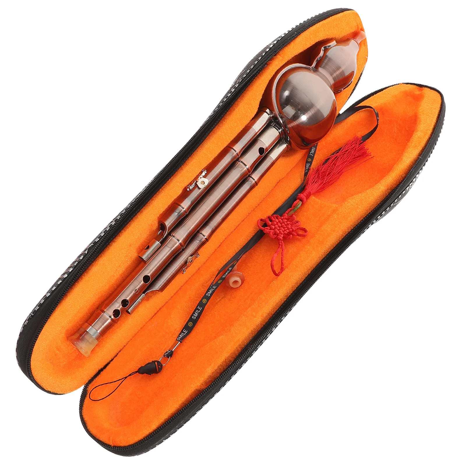 1 Set Chinese Gourd Flute Instrument PP Material Classic Cucurbit Flute for Beginners Chinese Gourd Instrument
1 Set Chinese Gourd Flute Instrument PP Material Classic Cucurbit Flute for Beginners Chinese Gourd Instrument